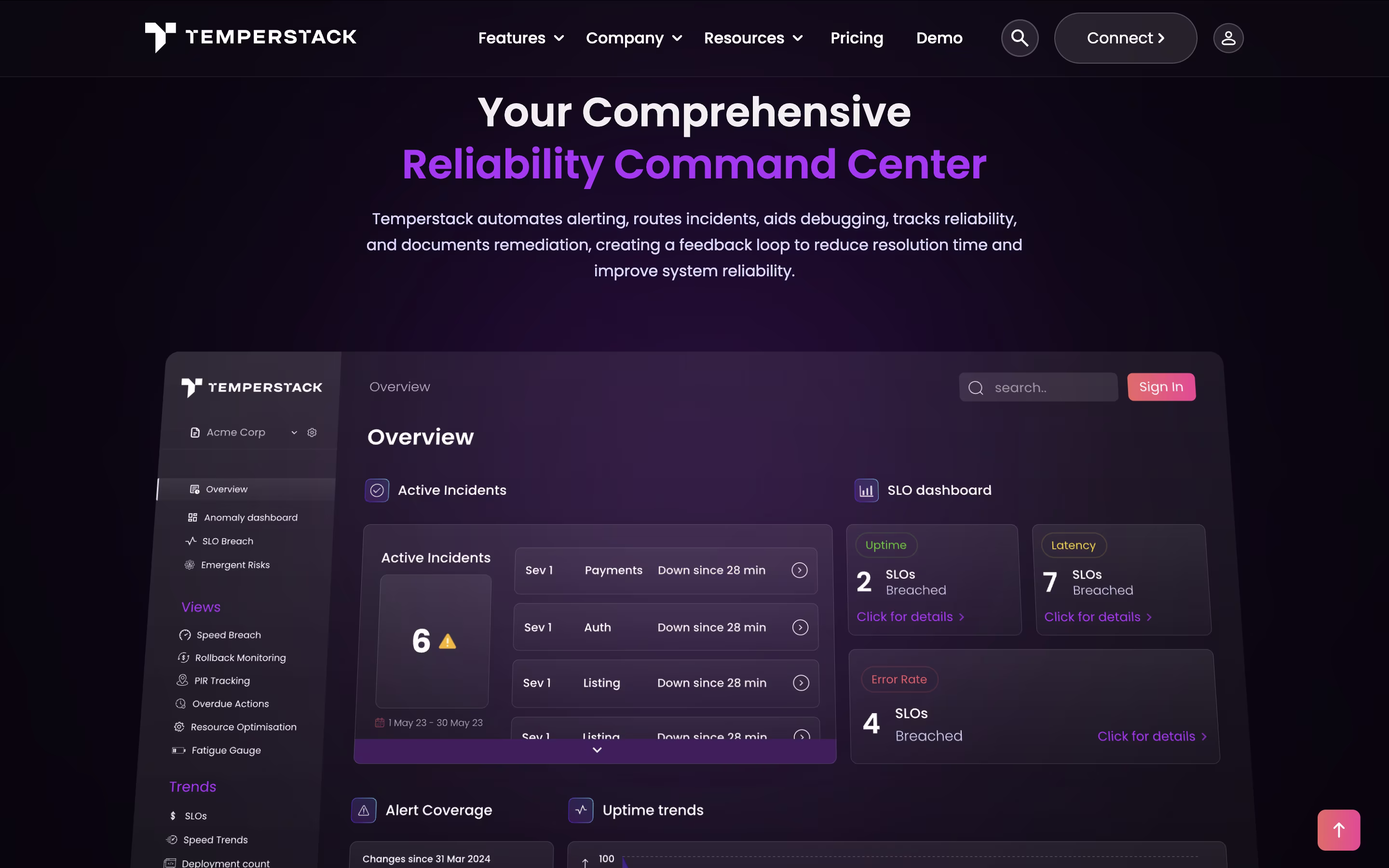 Temperstack screenshot 2