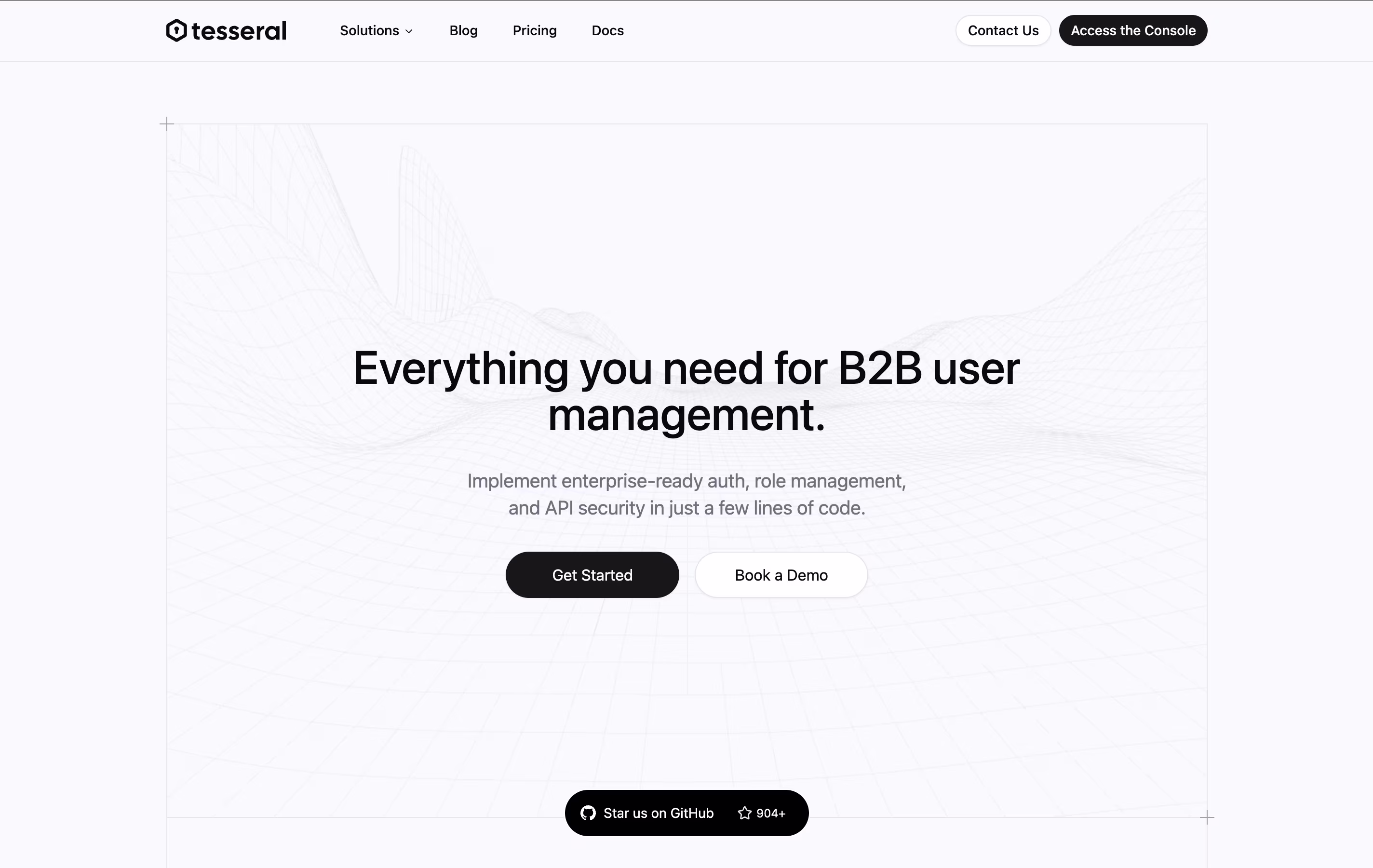 Tesseral screenshot