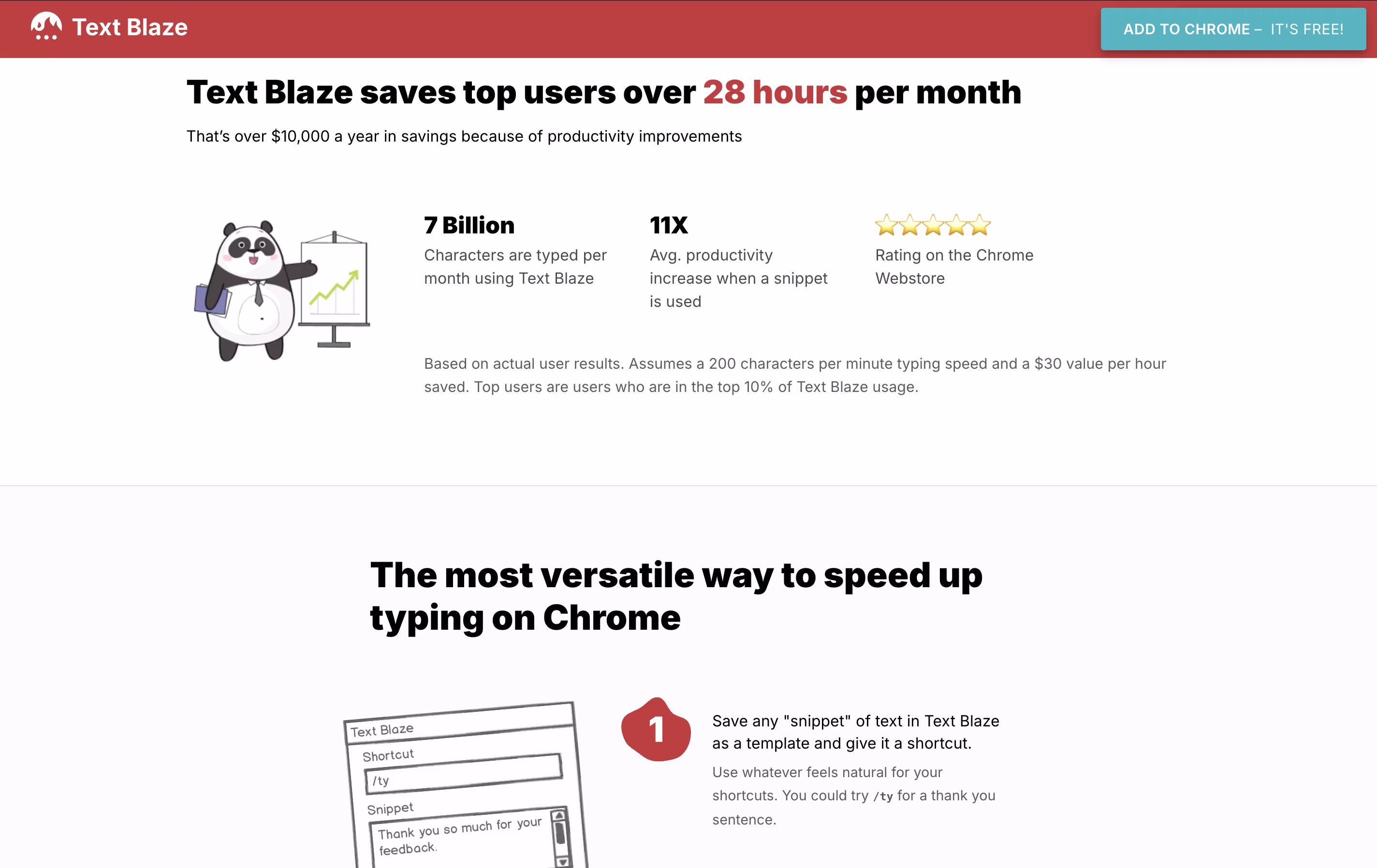 Text Blaze screenshot 2