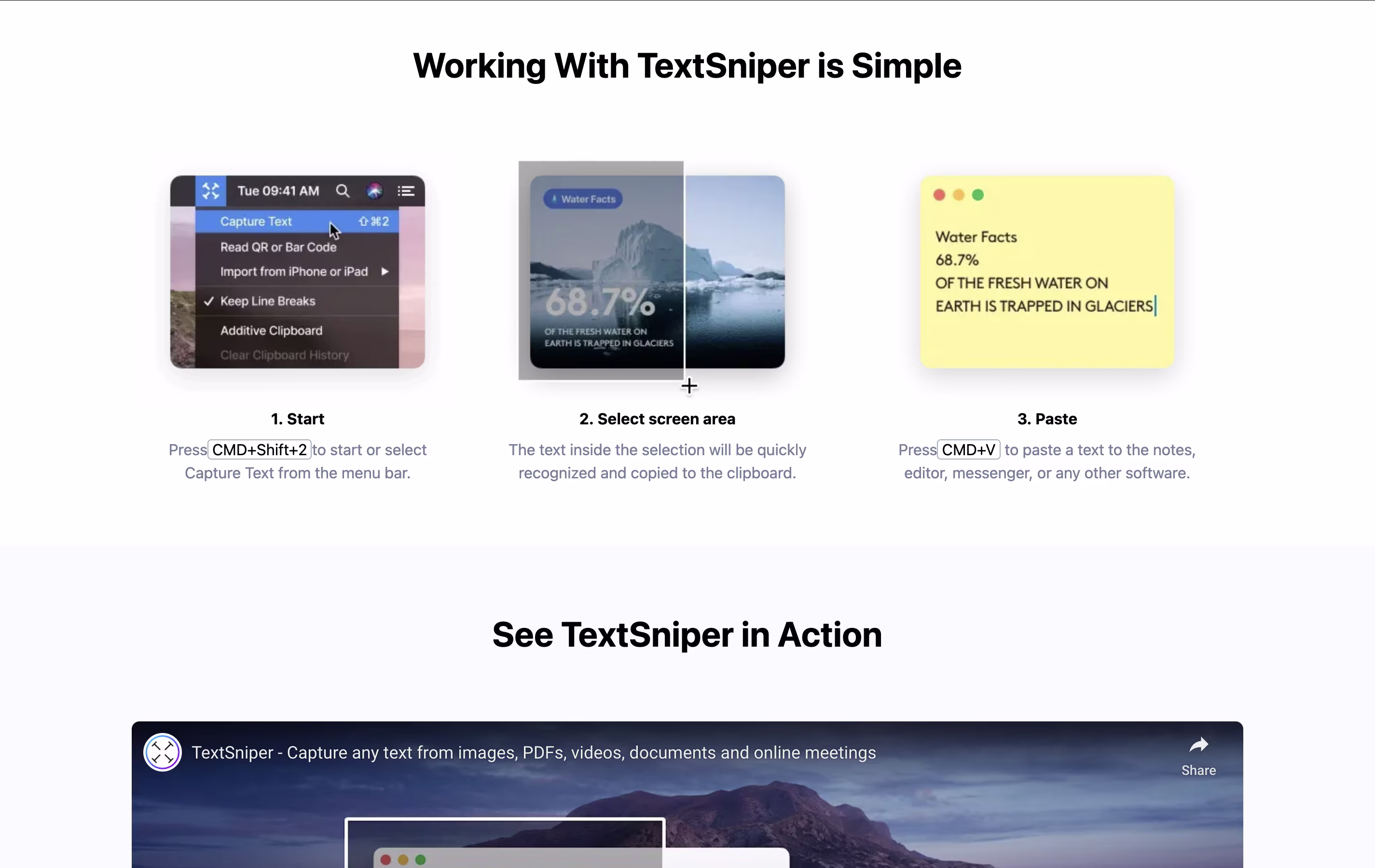 TextSniper screenshot 2