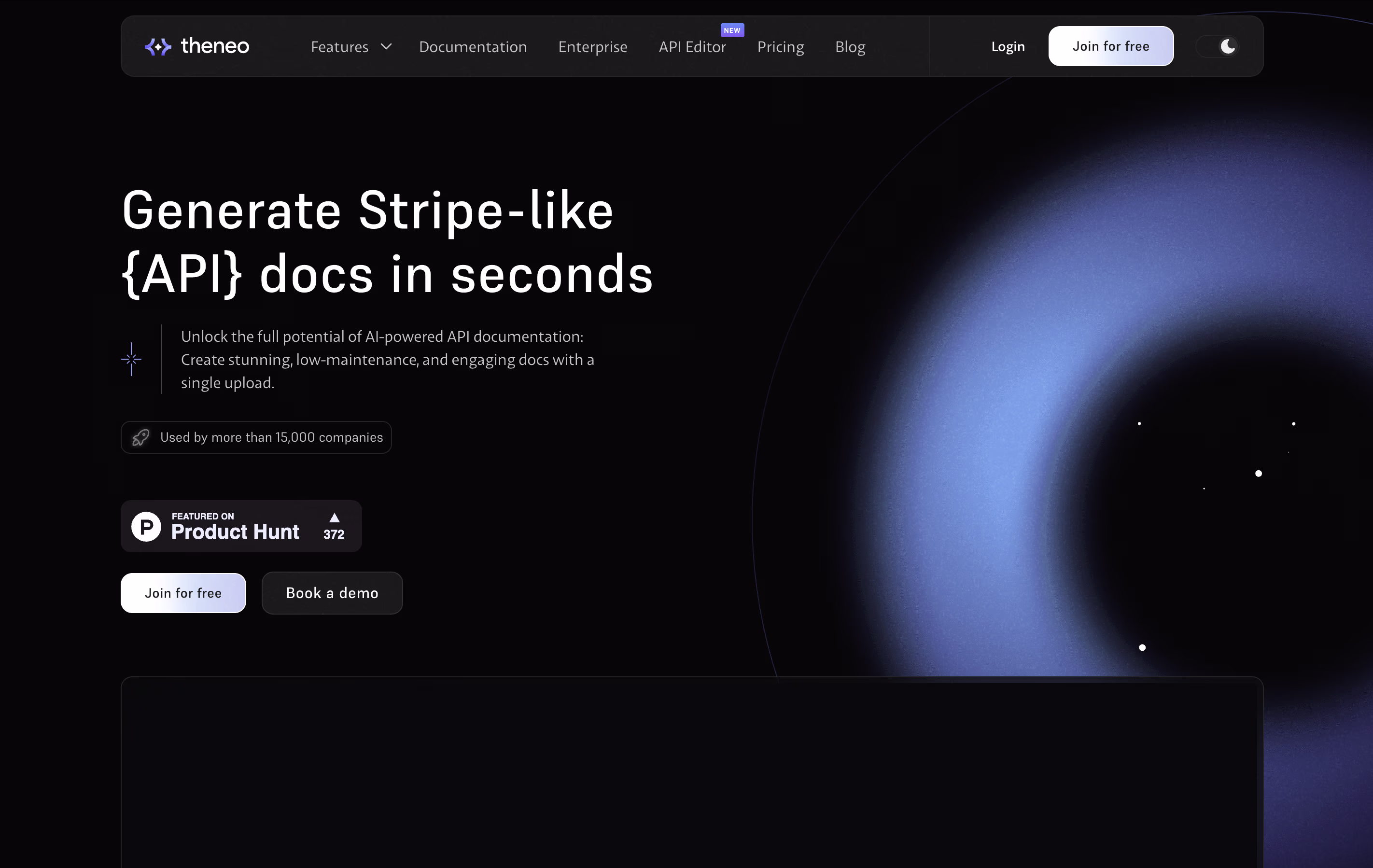 Theneo screenshot