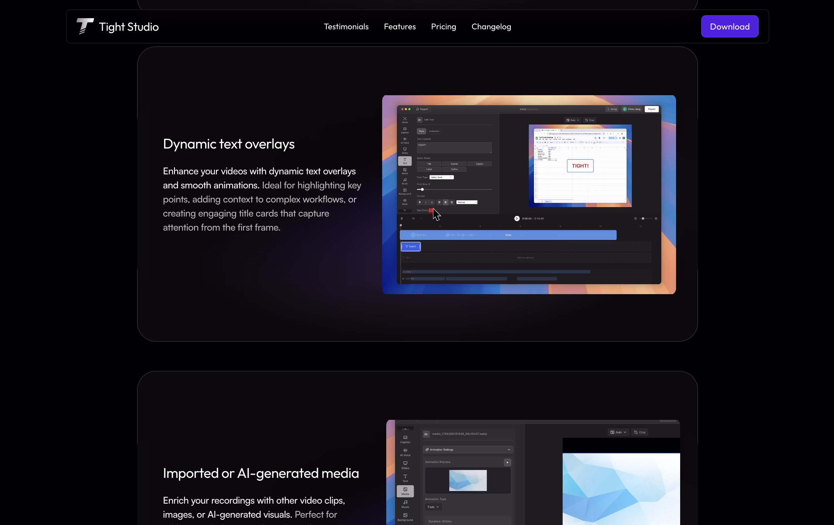 Tight Studio screenshot 4