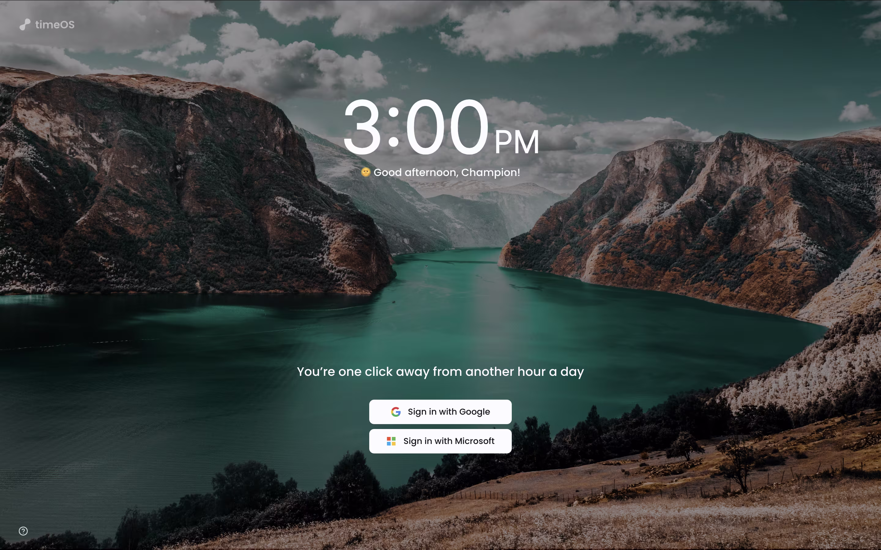 timeOS screenshot 3