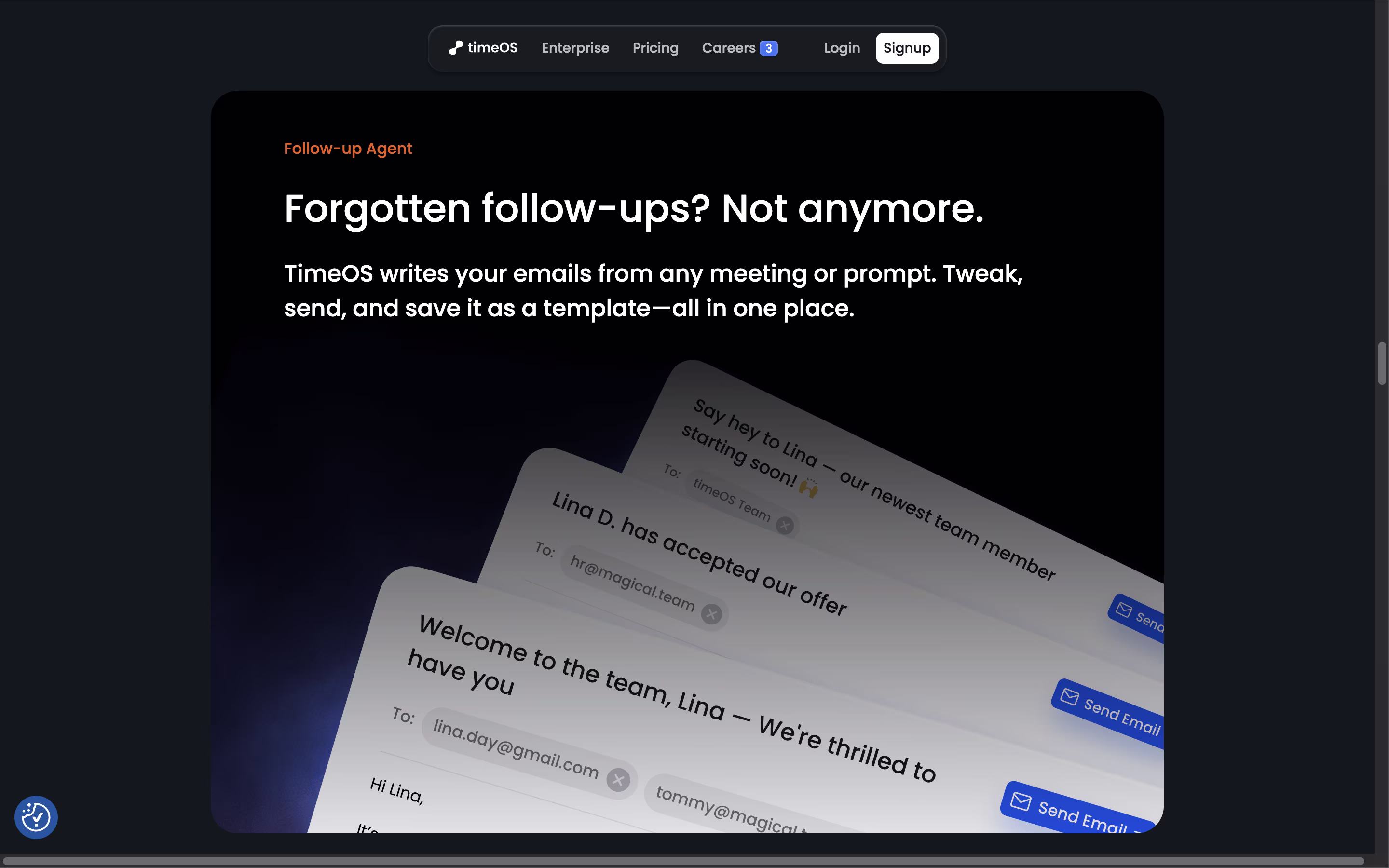 timeOS screenshot 4