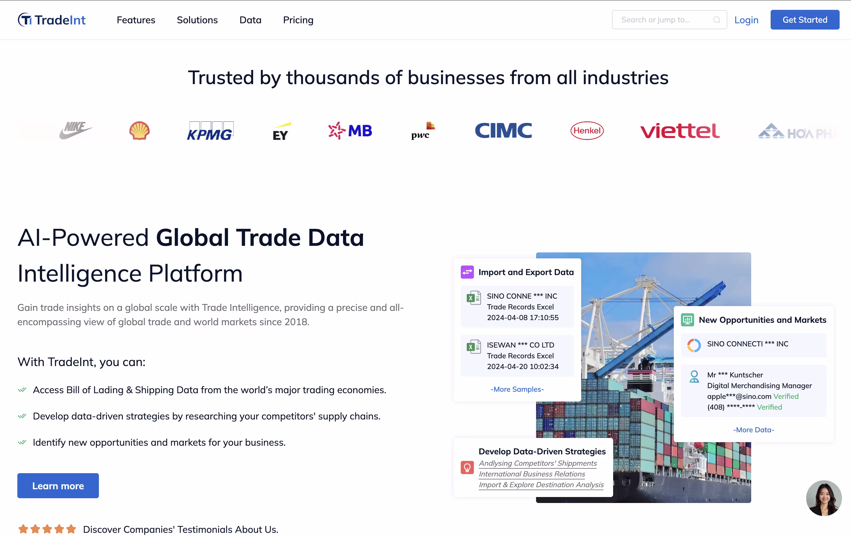 TradeInt screenshot 2