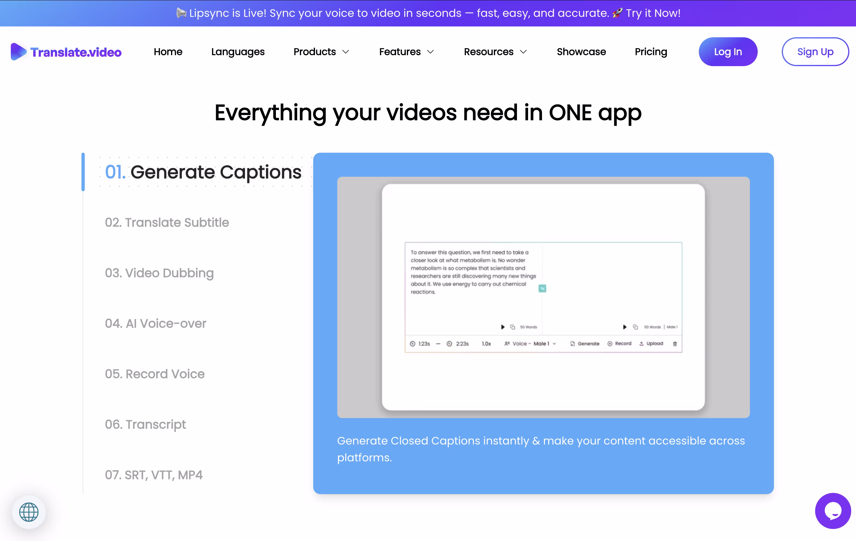 TranslateVideo screenshot 3