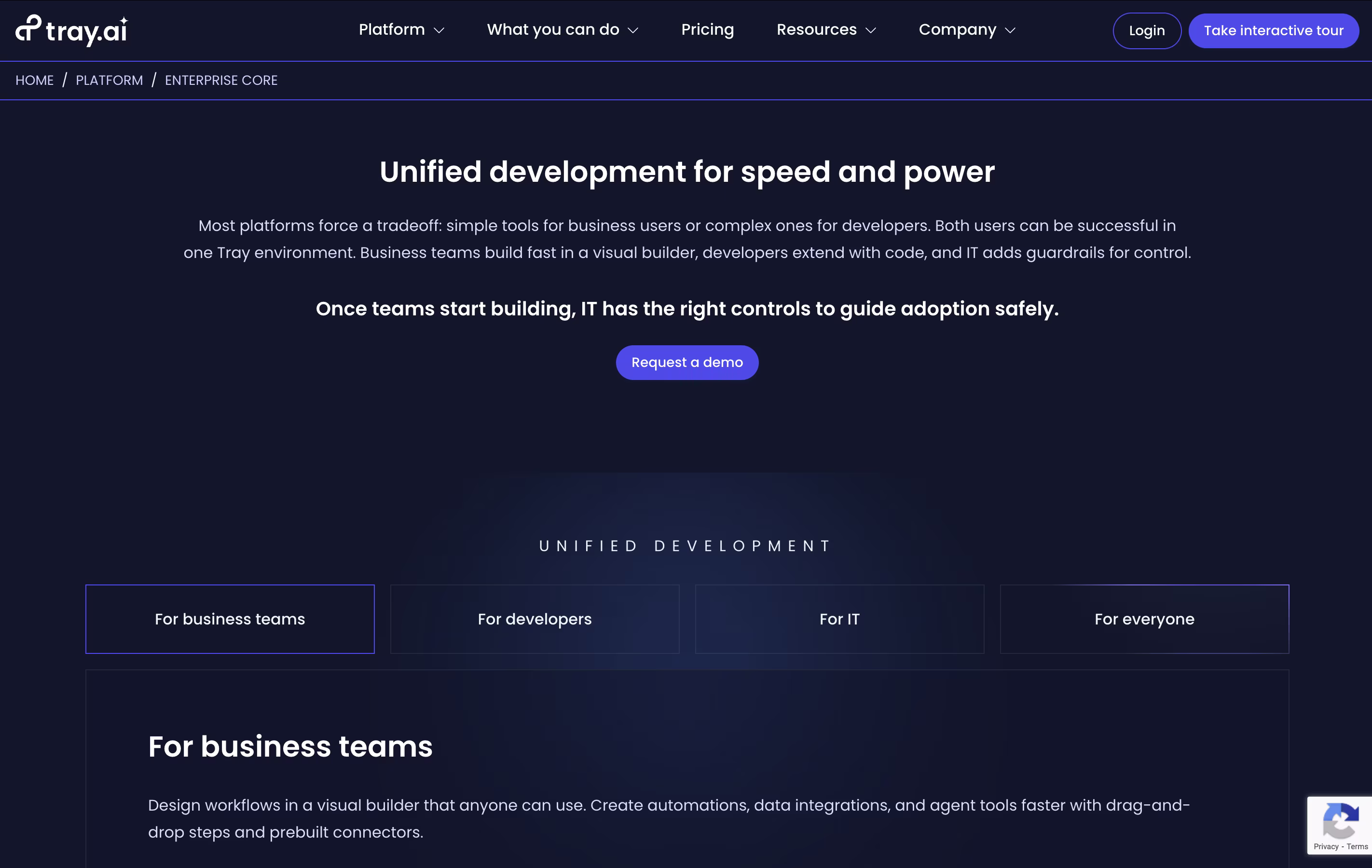 Tray.io screenshot 4