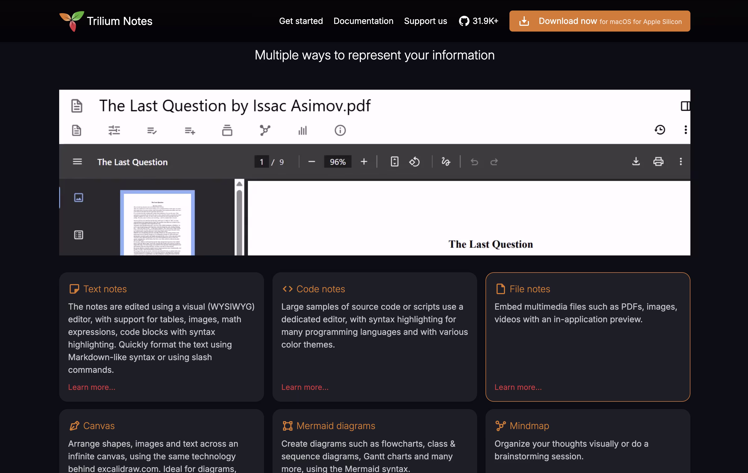 Trilium Notes screenshot 3