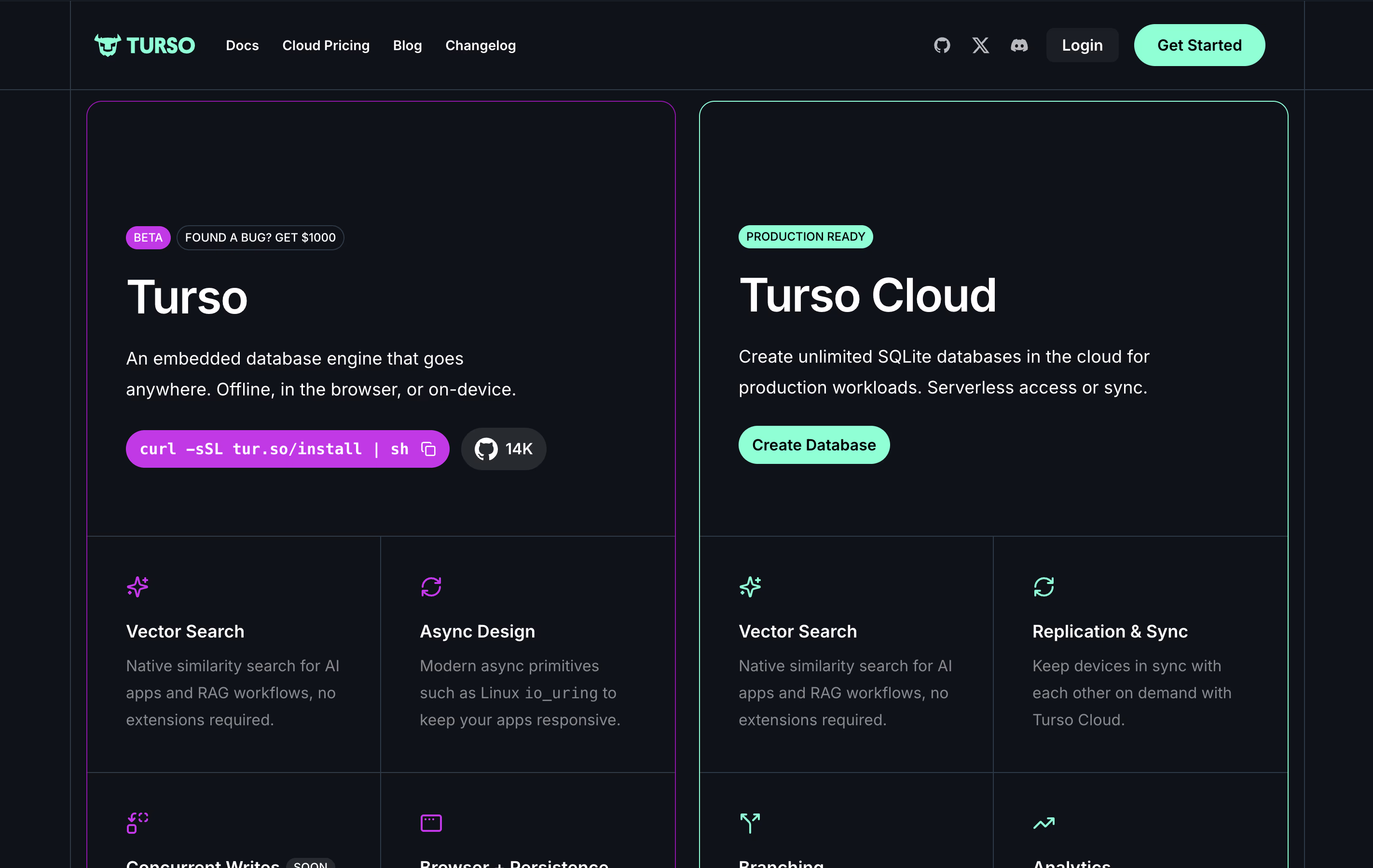 Turso screenshot 2