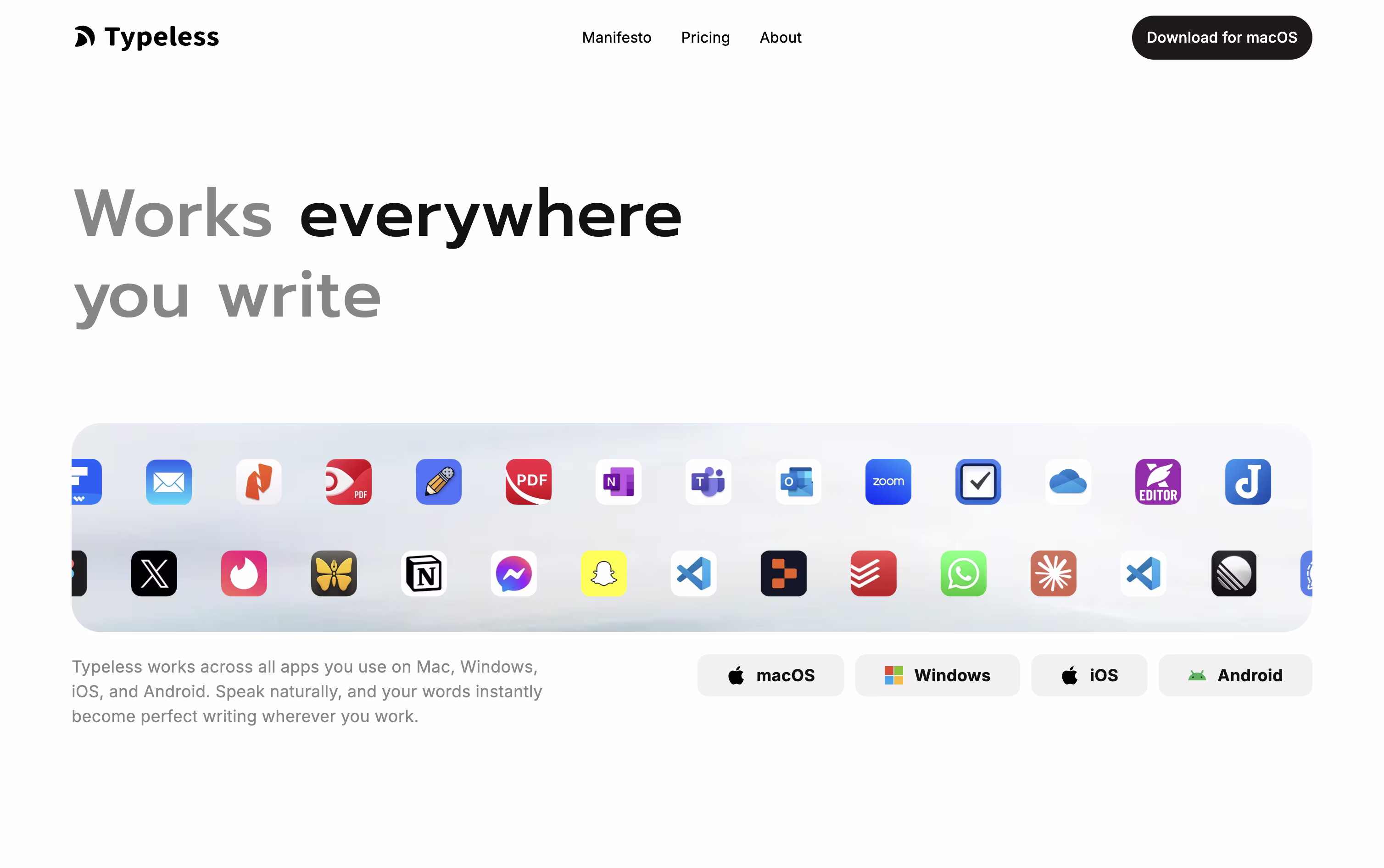 Typeless screenshot 2