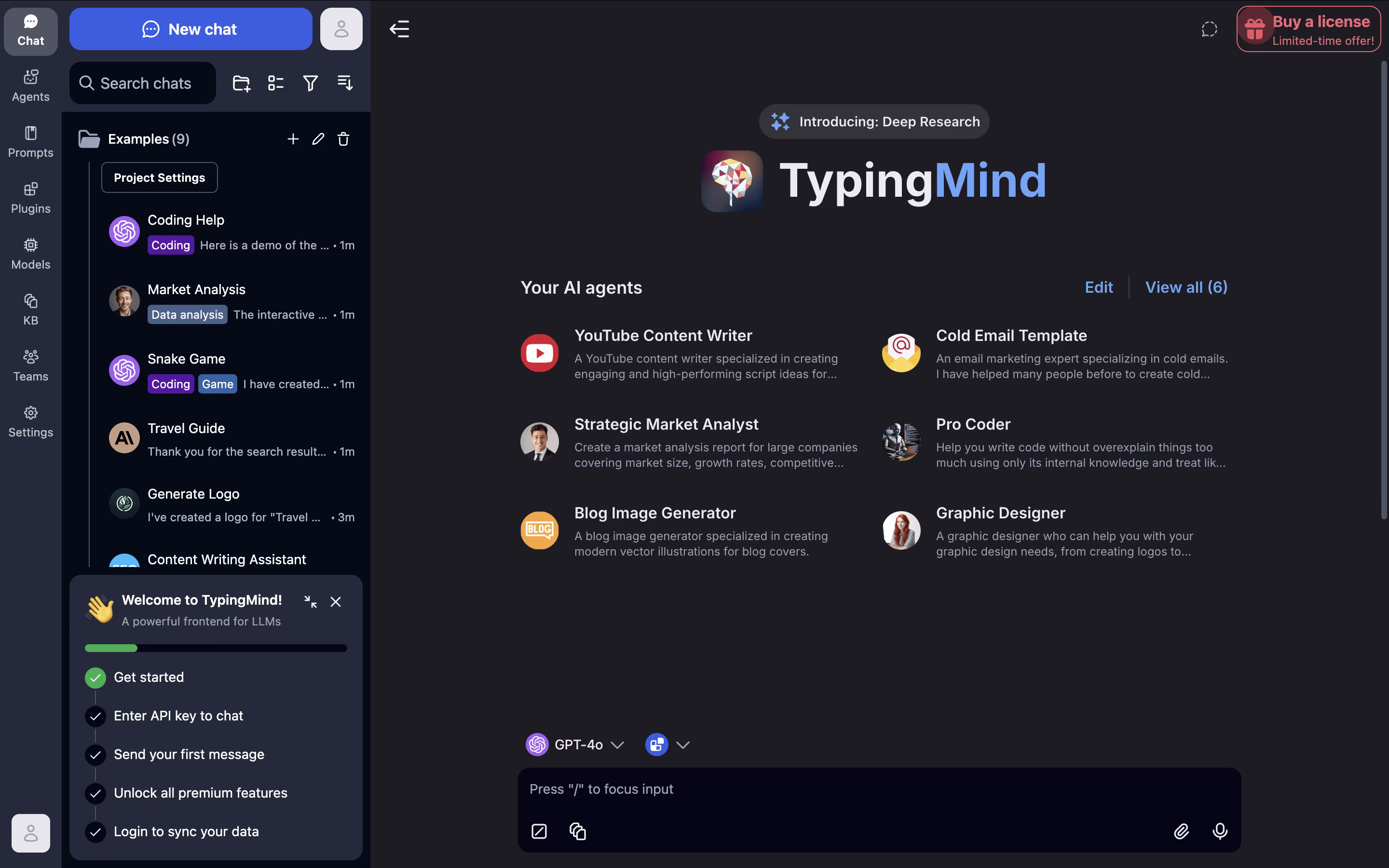 Typing Mind screenshot 6