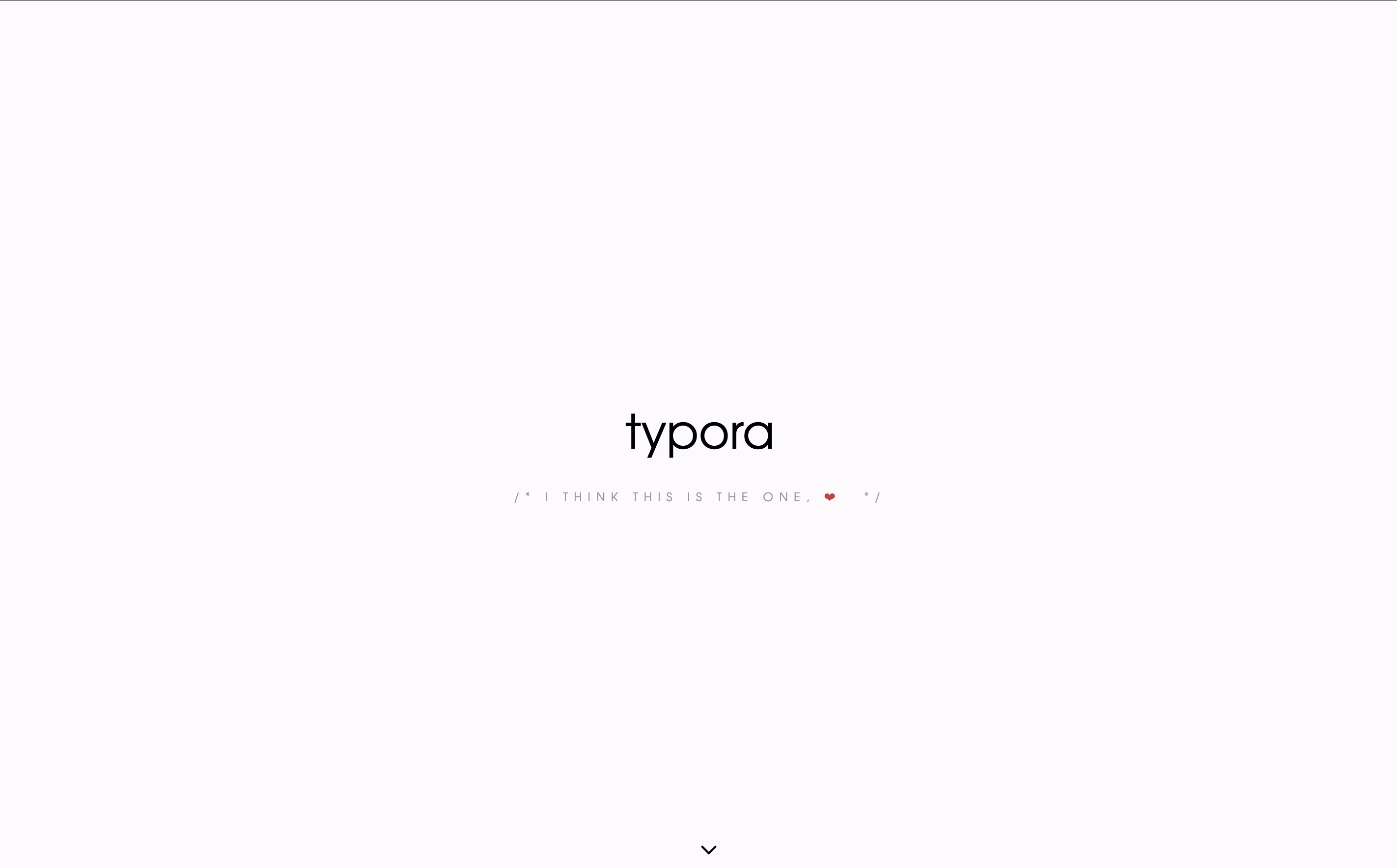 Typora screenshot Typora screenshot