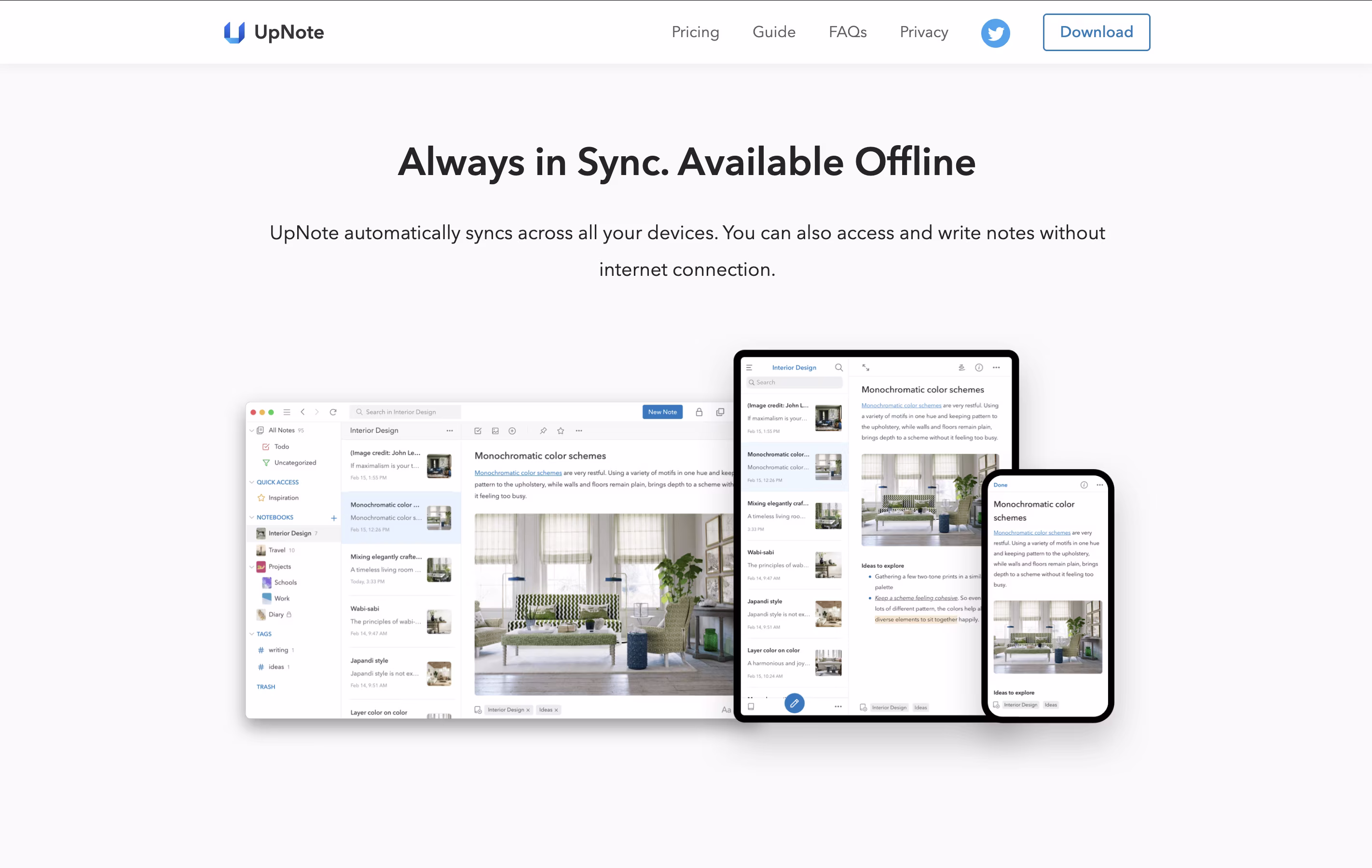UpNote screenshot 4