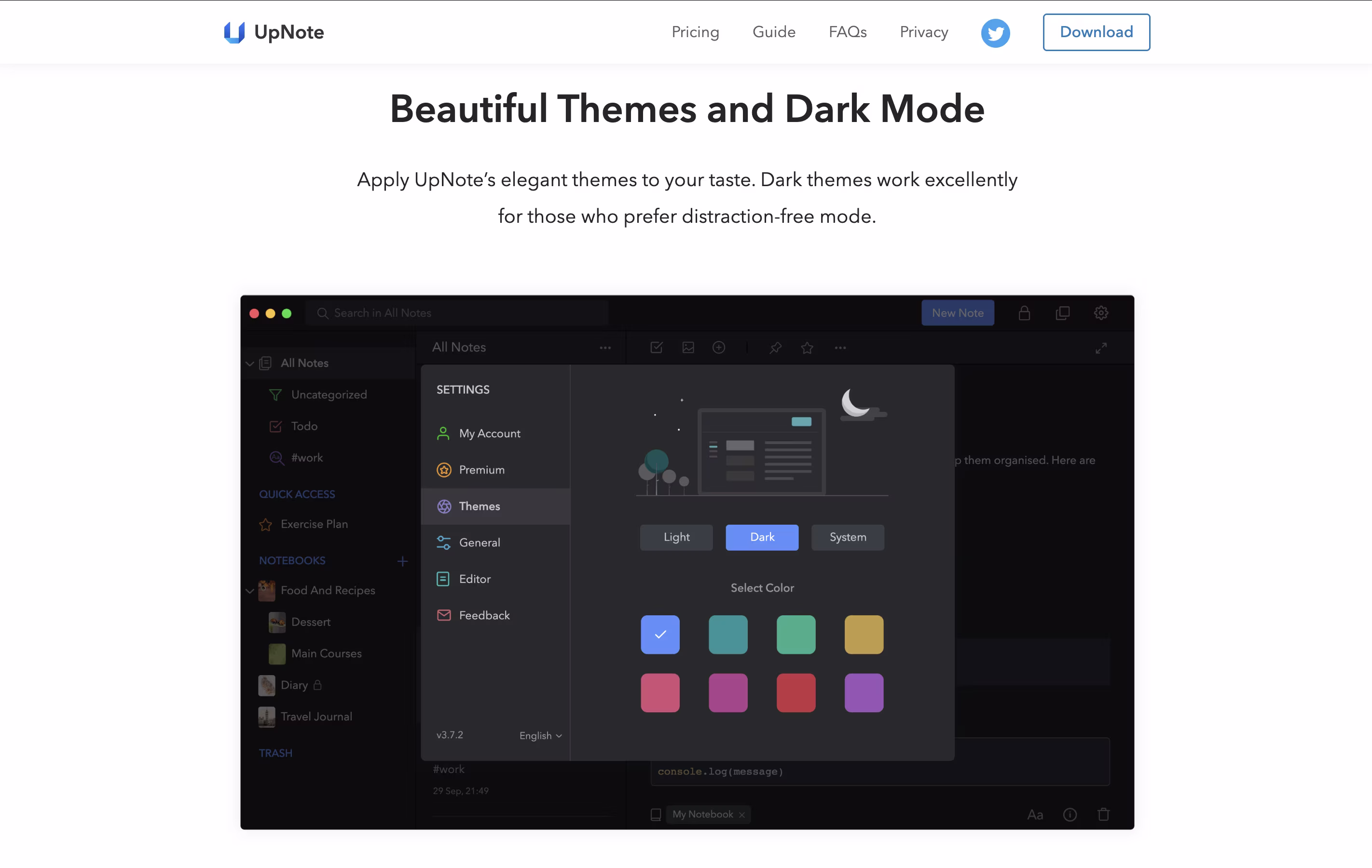 UpNote screenshot 5