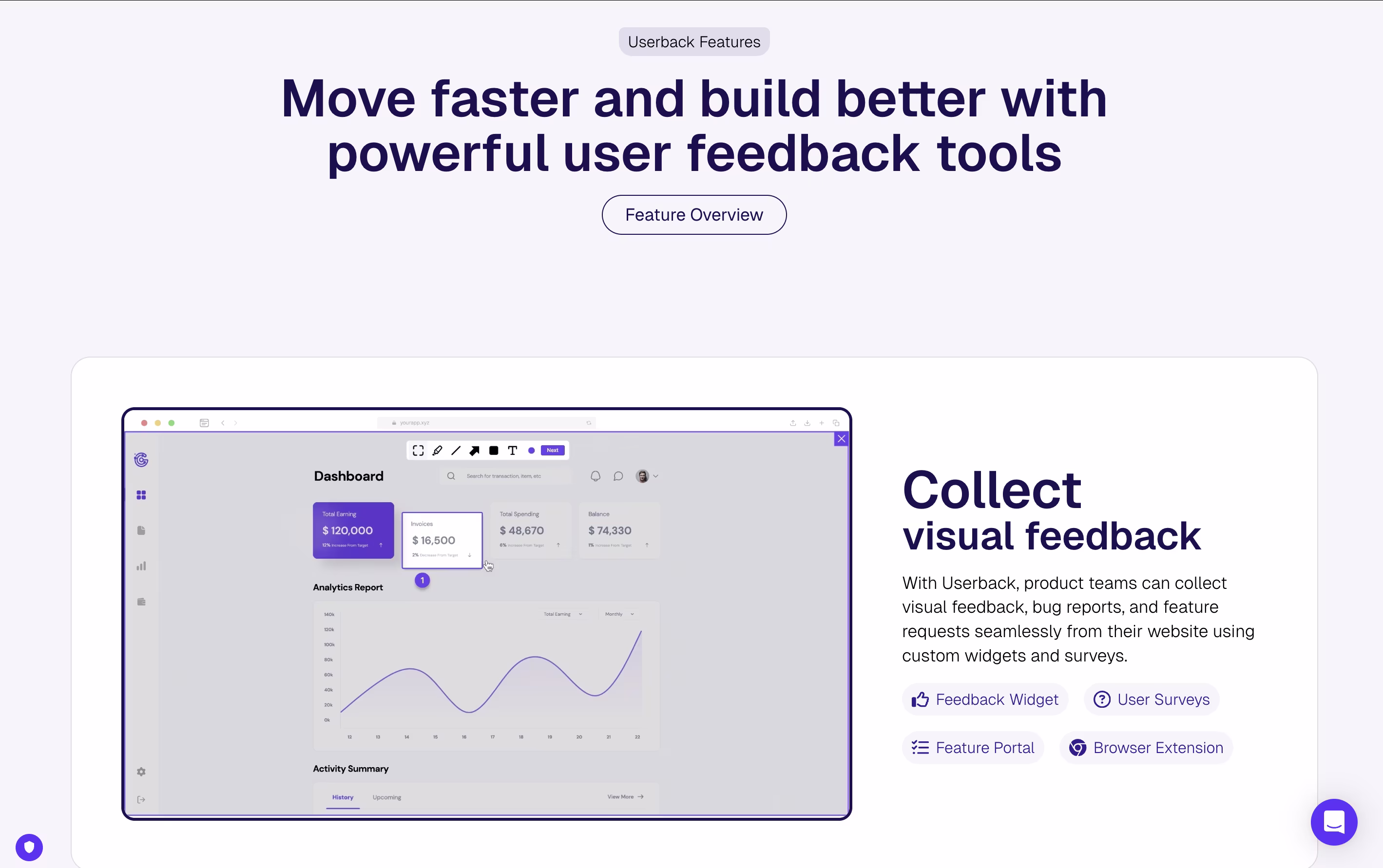 Userback screenshot 3
