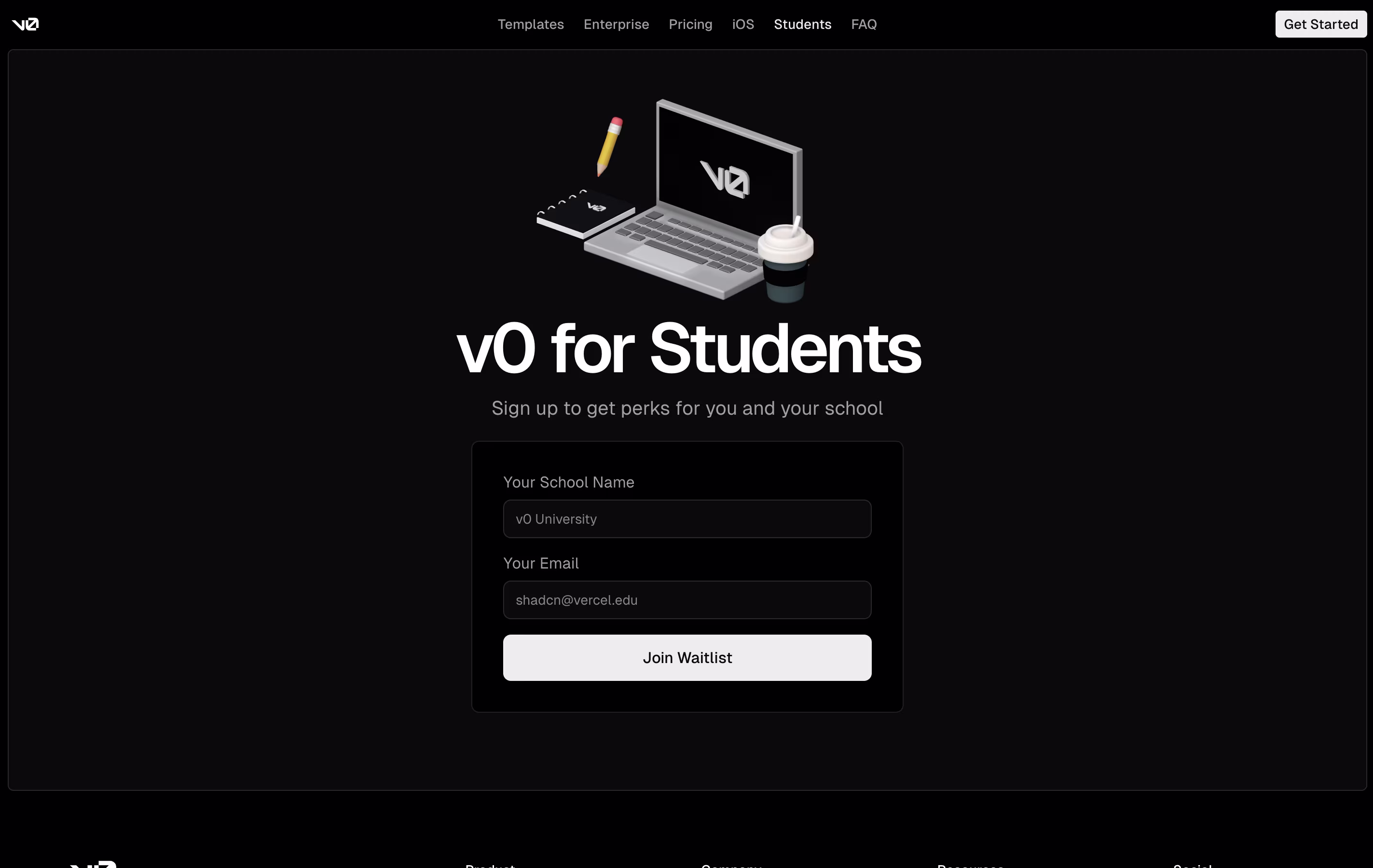 v0 screenshot 3