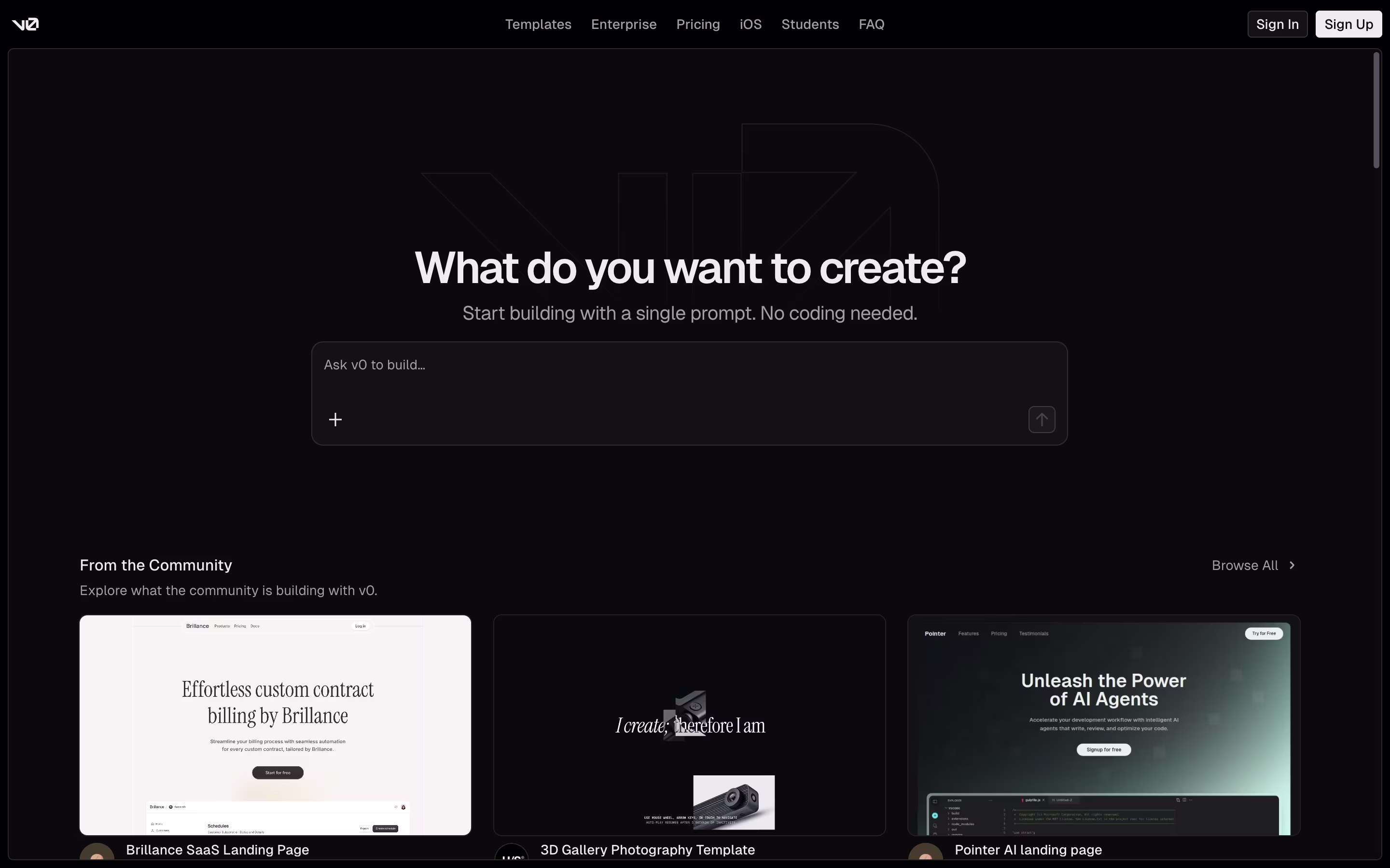 v0 screenshot 5