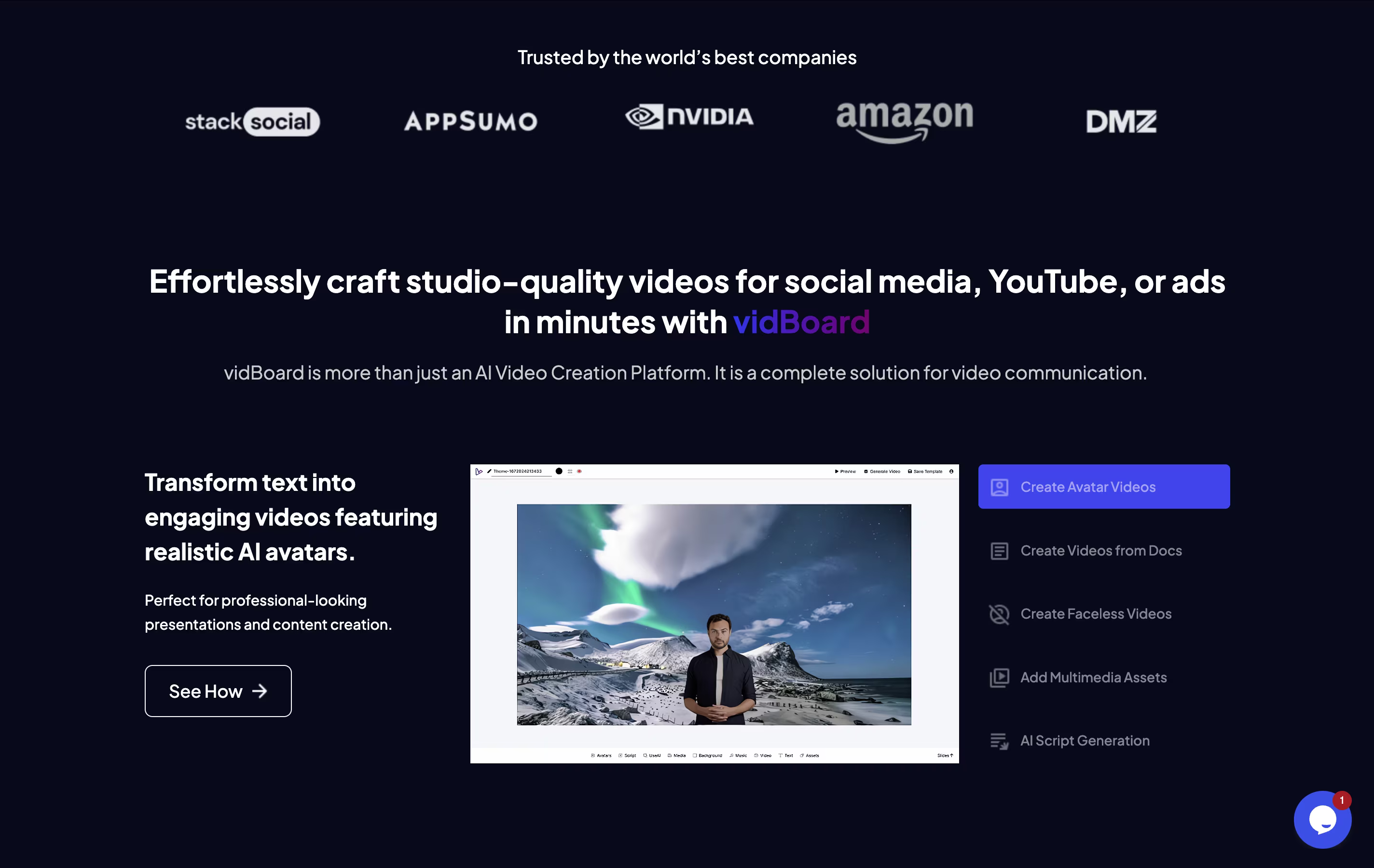 vidBoard screenshot 2