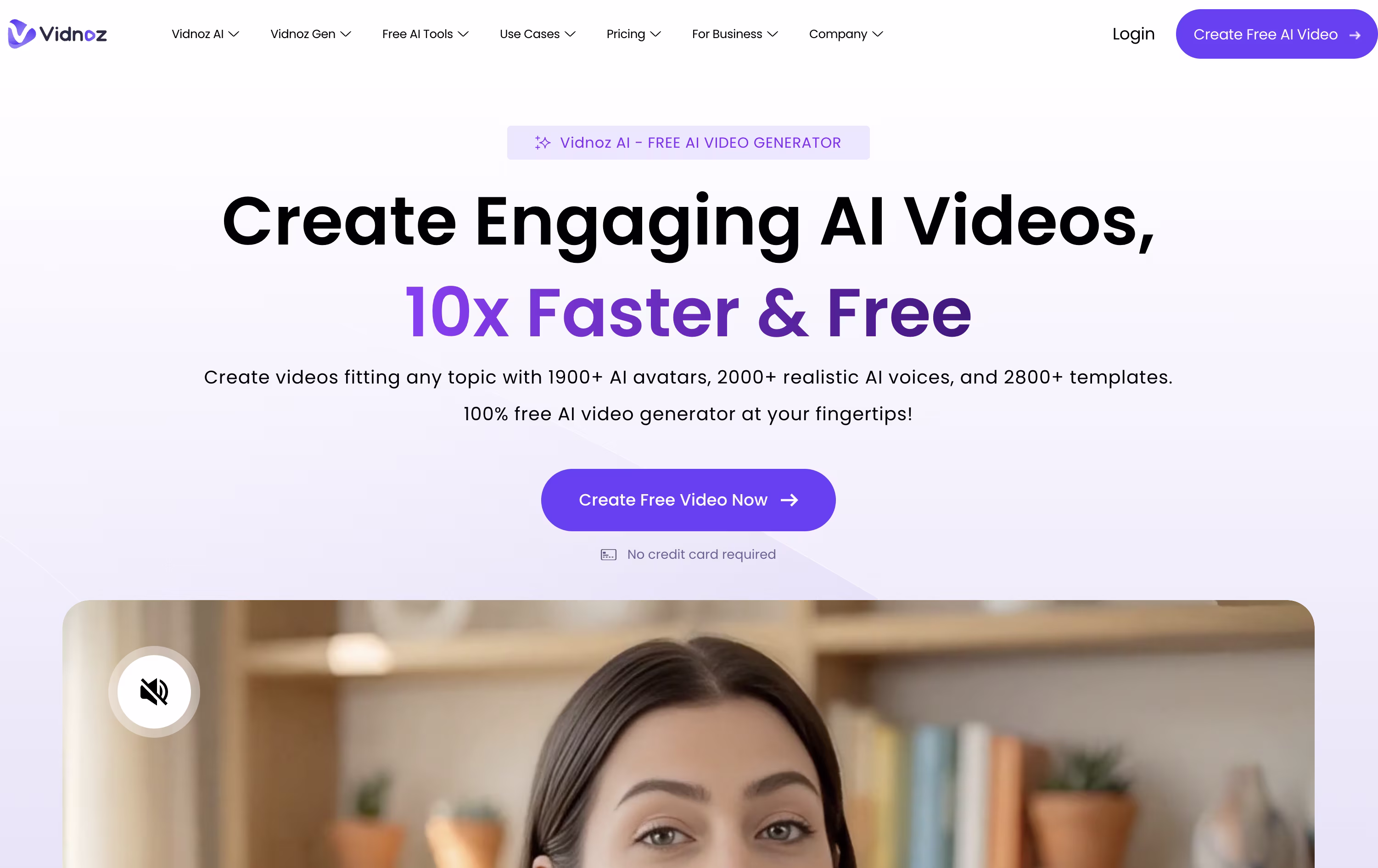 Vidnoz AI screenshot Vidnoz AI screenshot