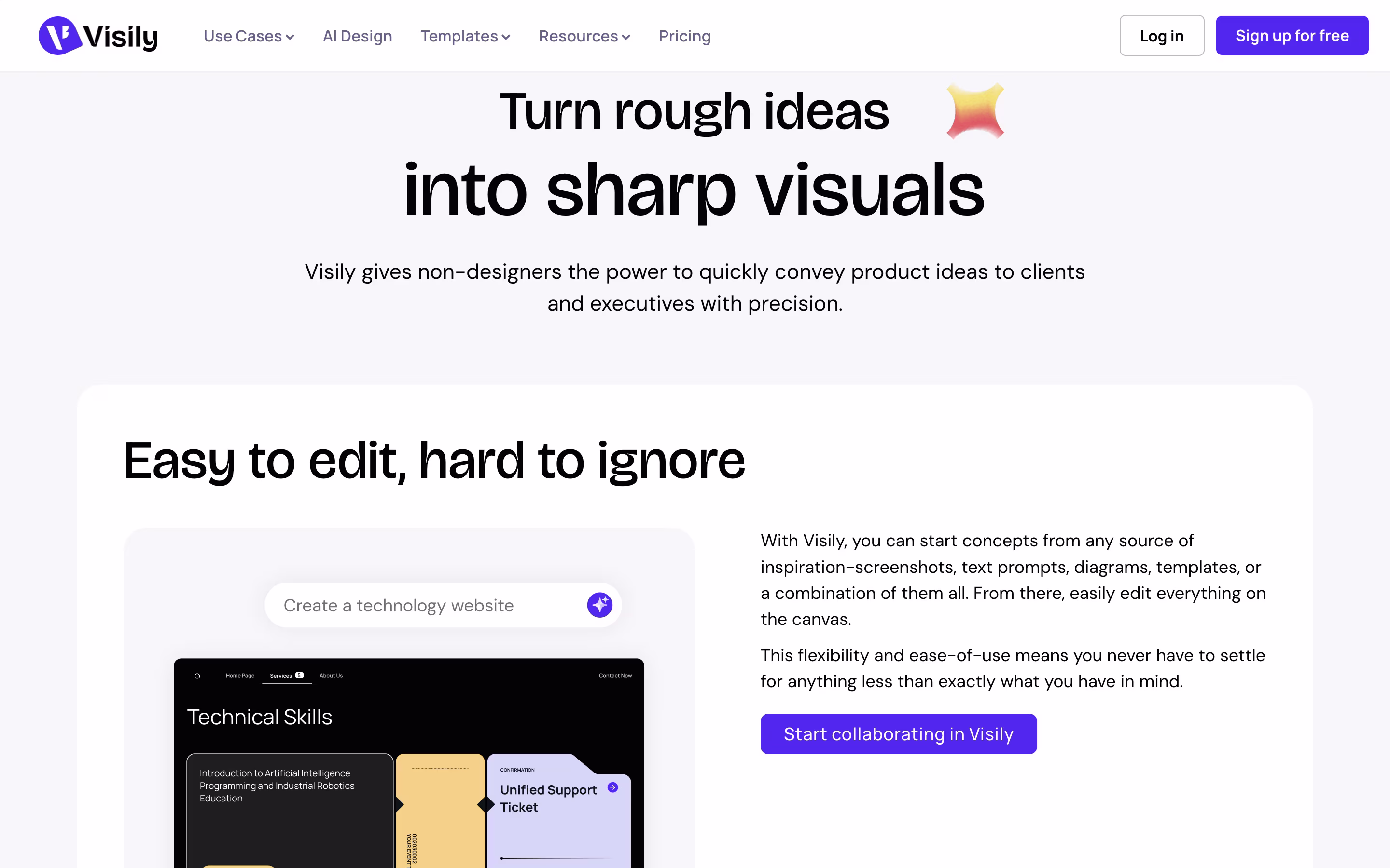 Visily screenshot 2