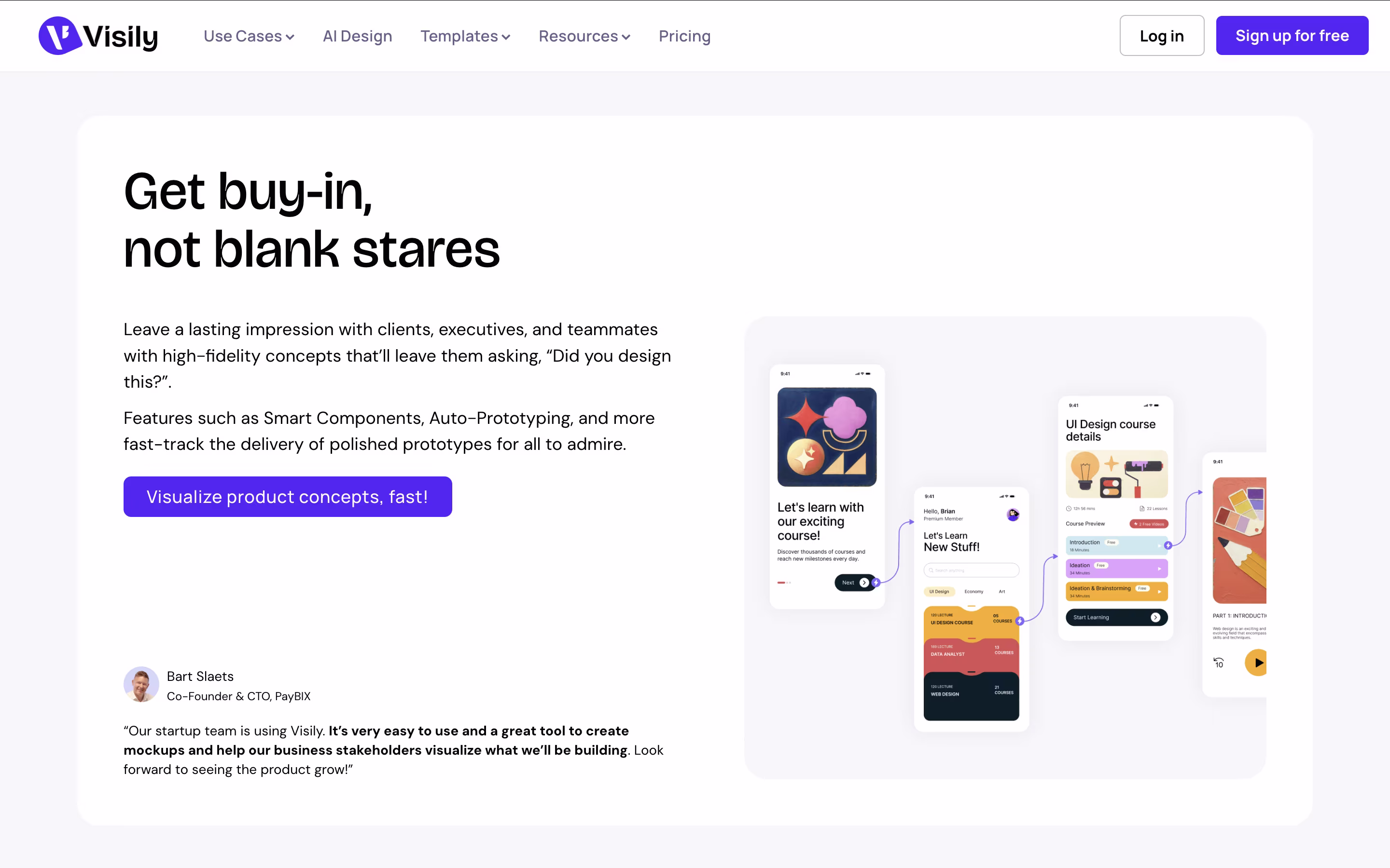 Visily screenshot 3