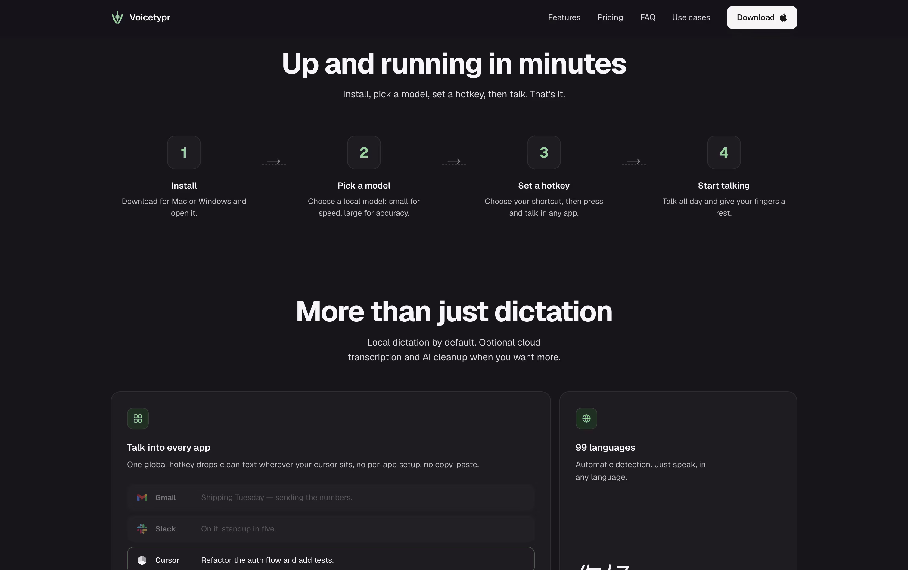 VoiceTypr screenshot 2
