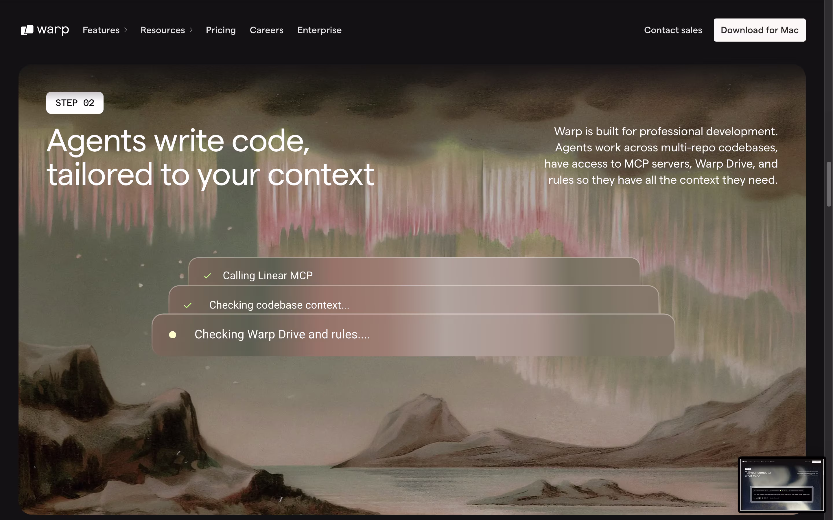 Warp screenshot 4