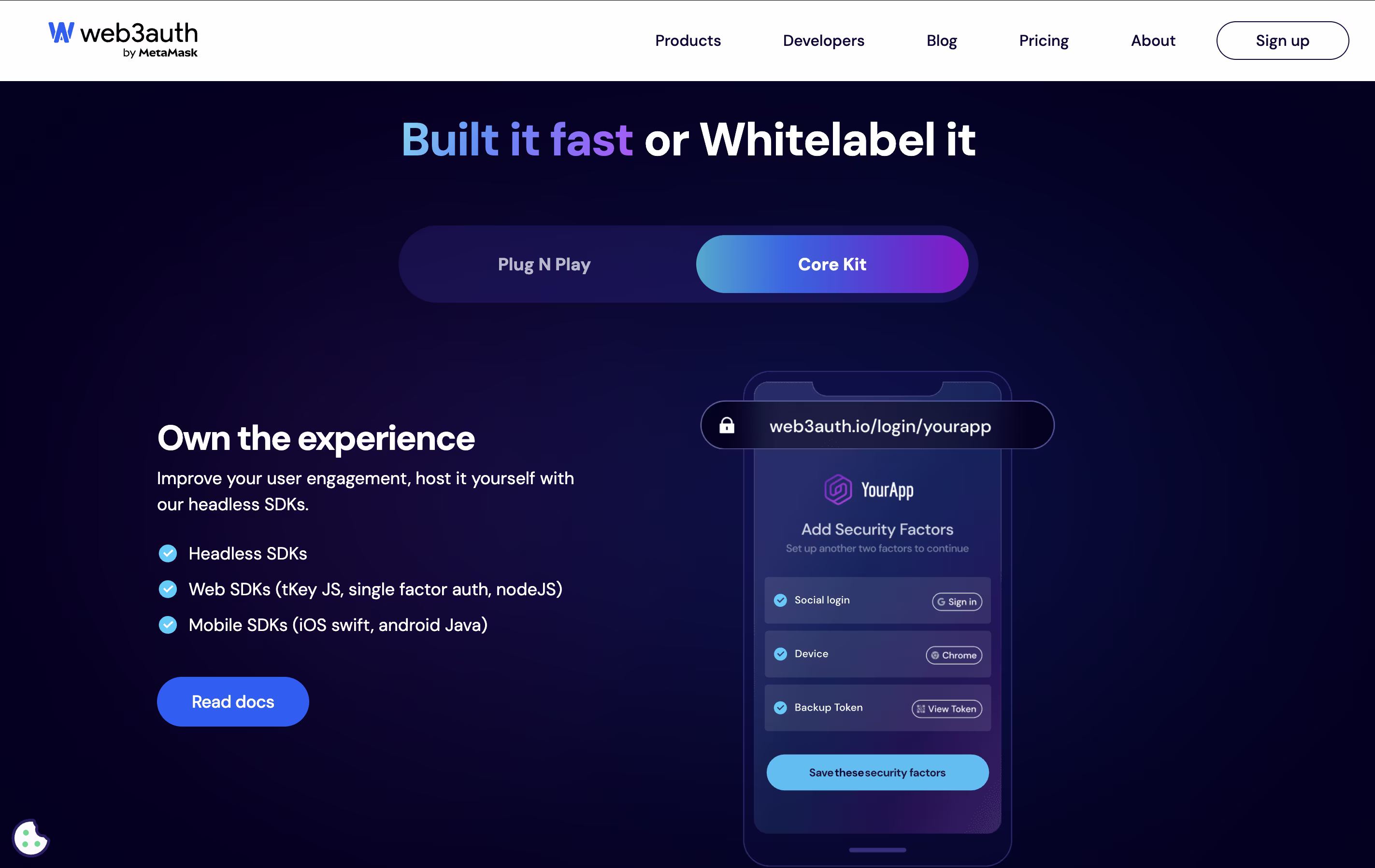 Web3Auth screenshot 4