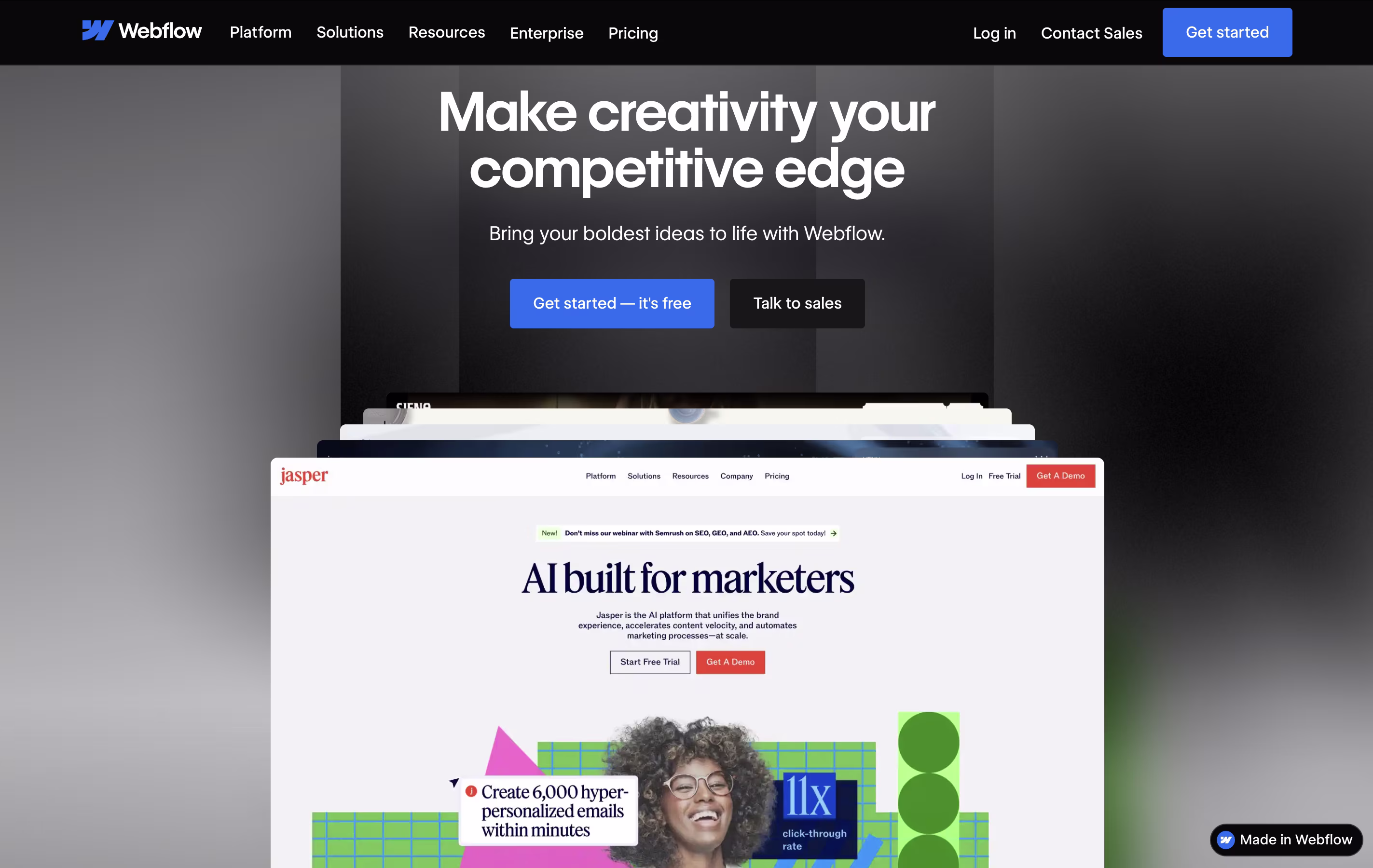 Webflow screenshot 4