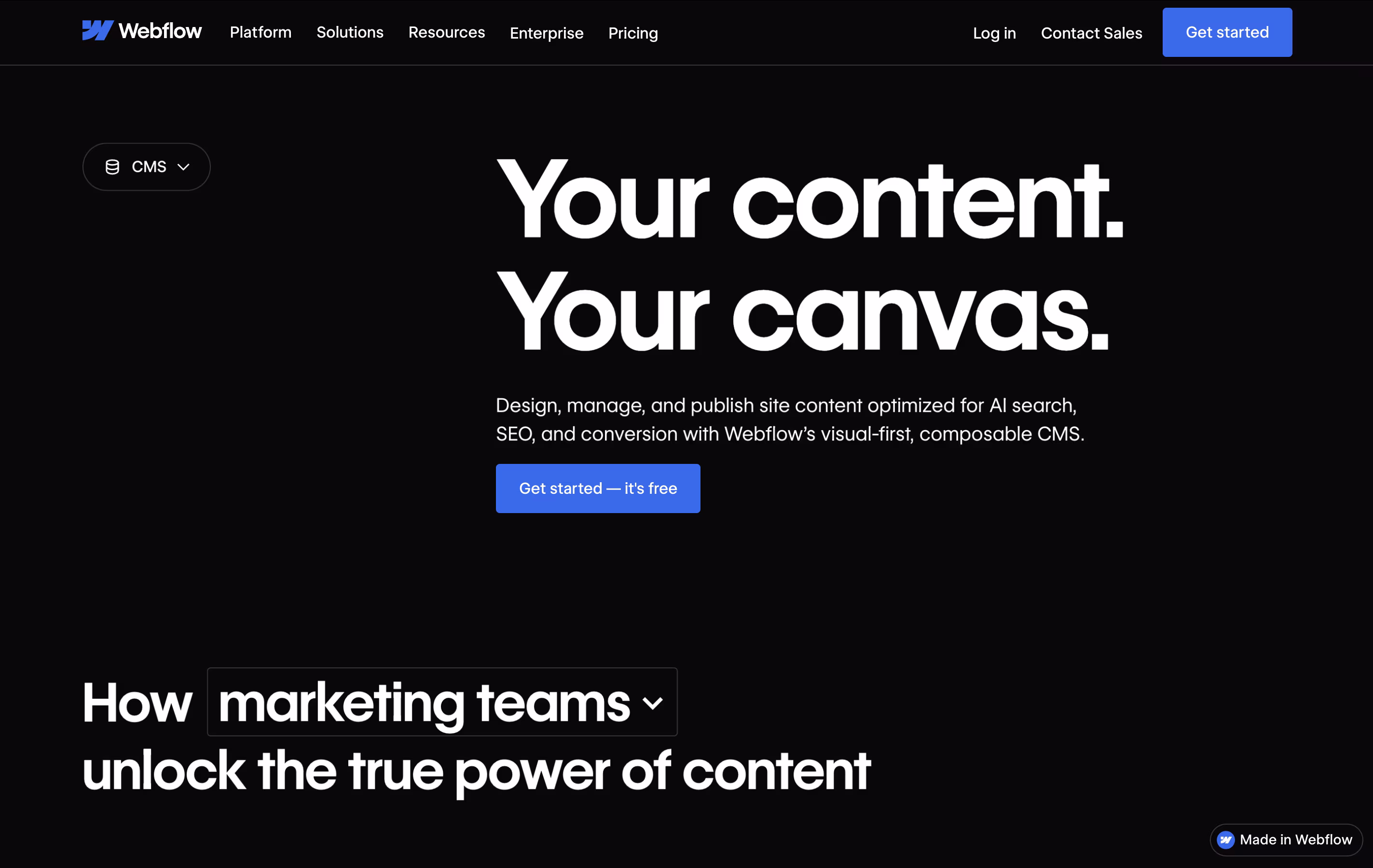 Webflow screenshot 6