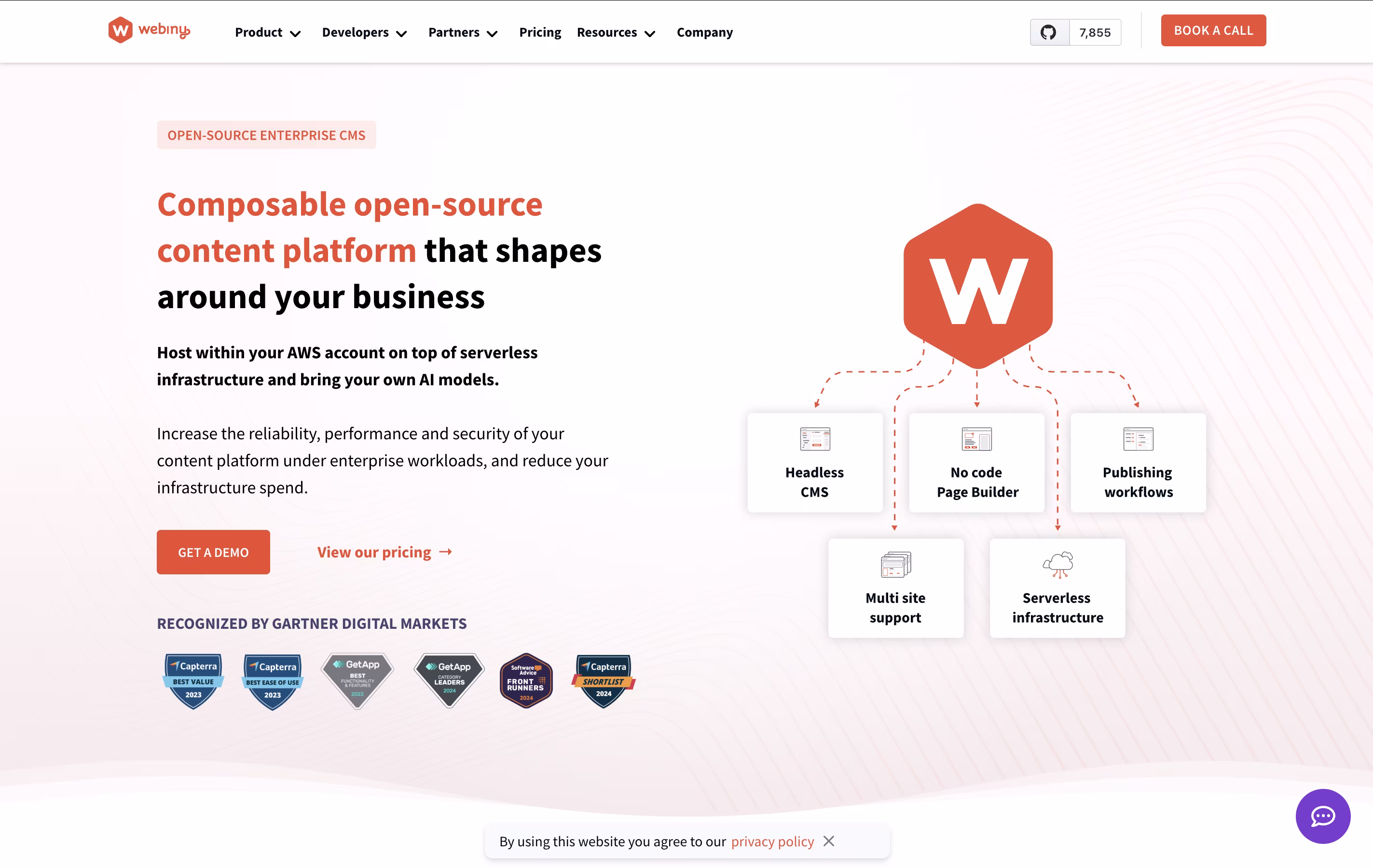 Webiny screenshot