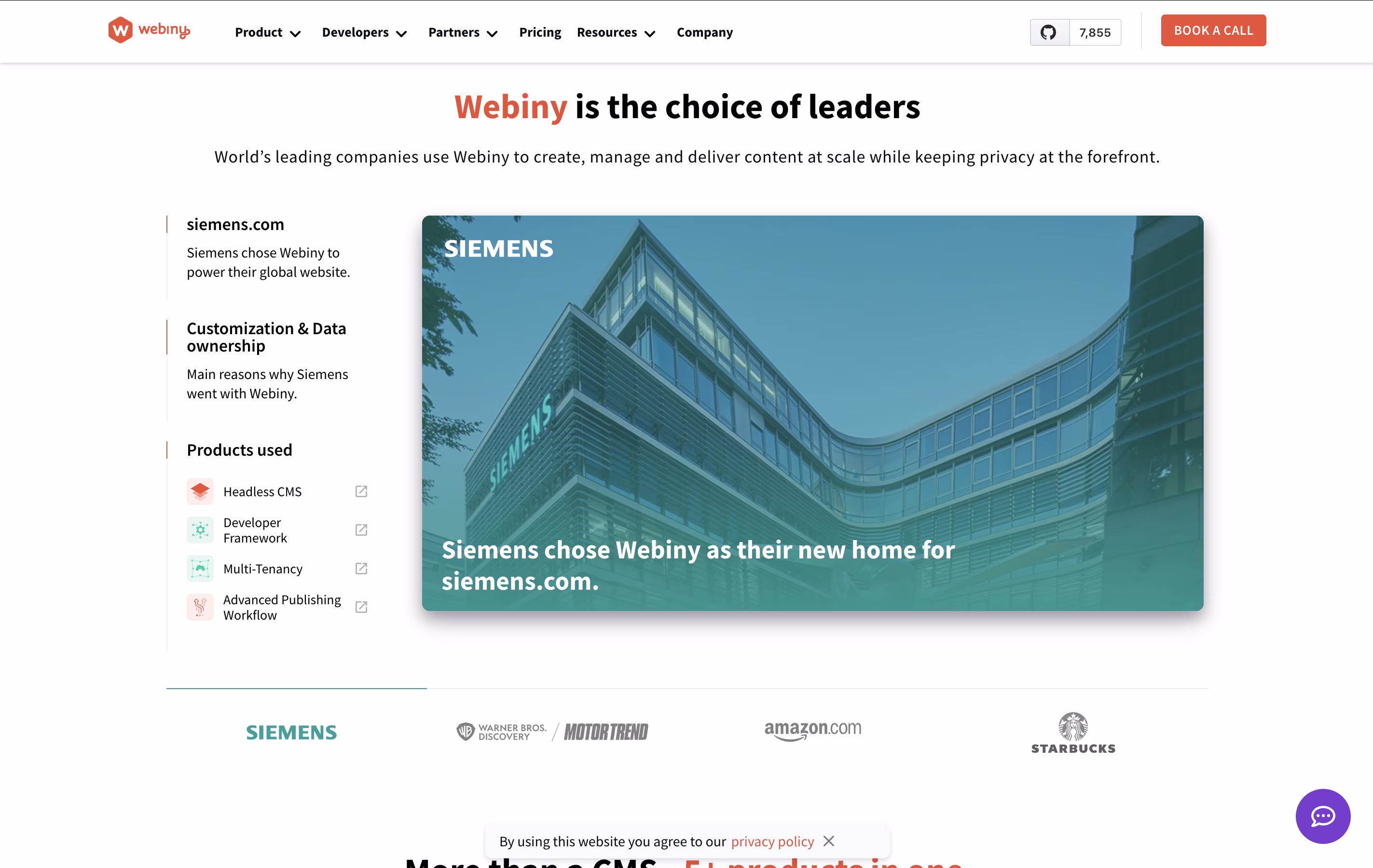 Webiny screenshot 2