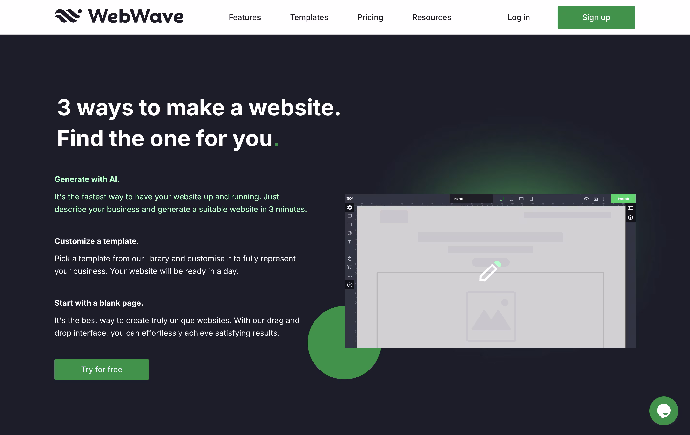 WebWave screenshot 3
