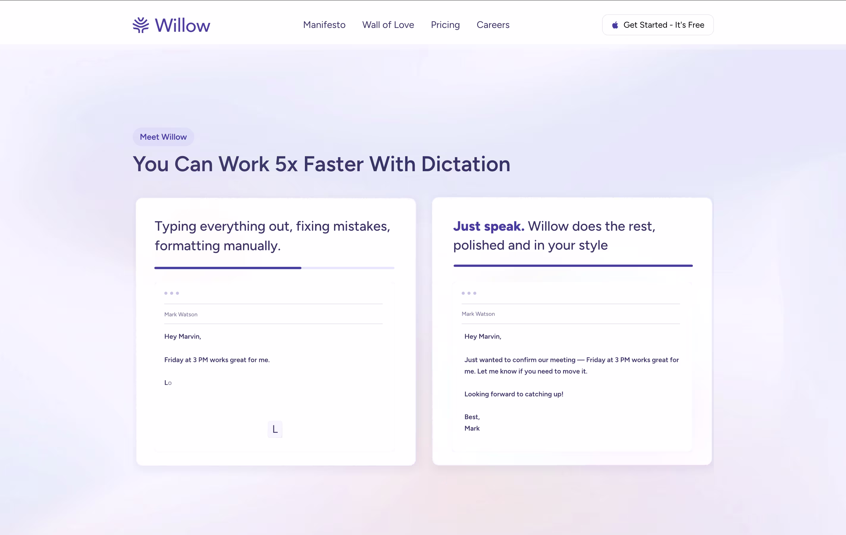 Willow Voice screenshot 3