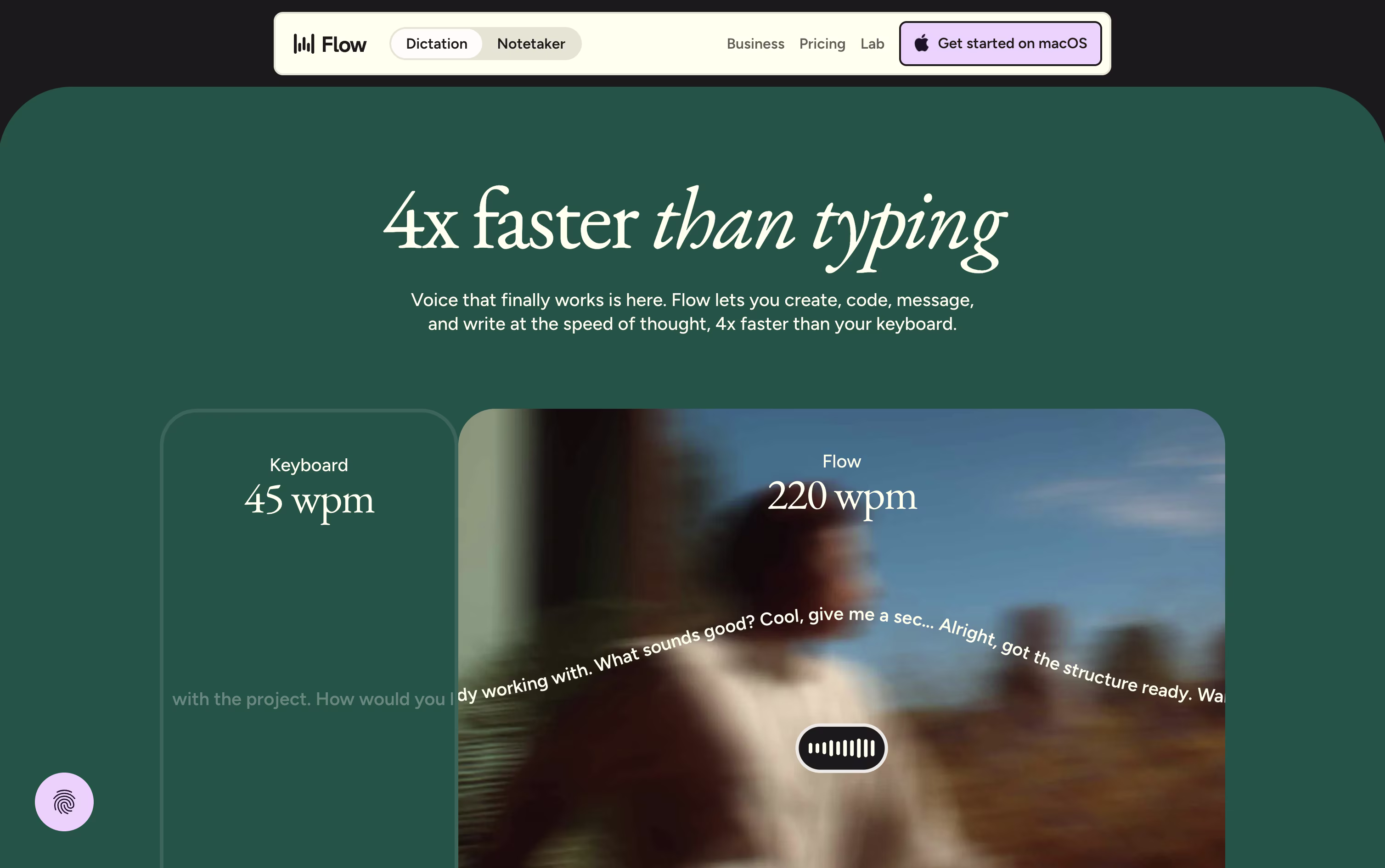 Wispr Flow screenshot 2