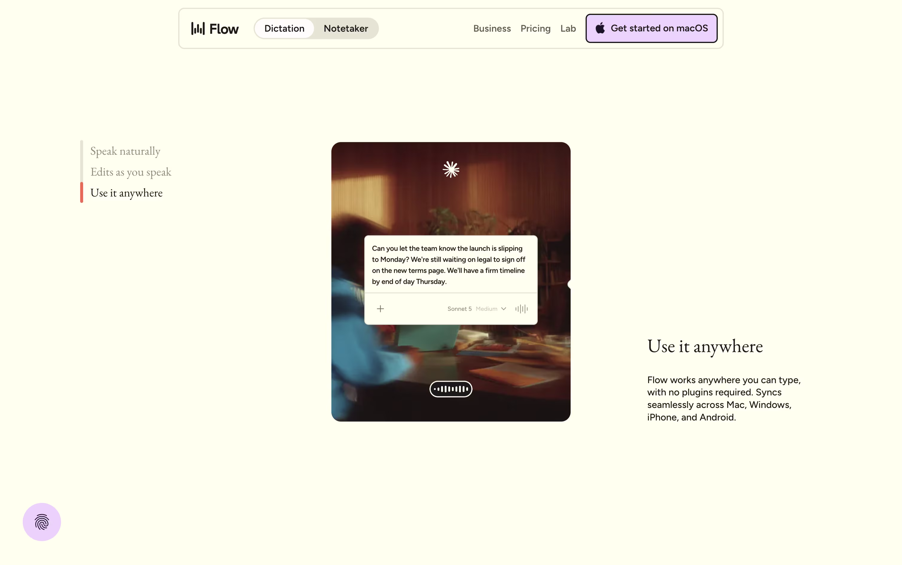Wispr Flow screenshot 3