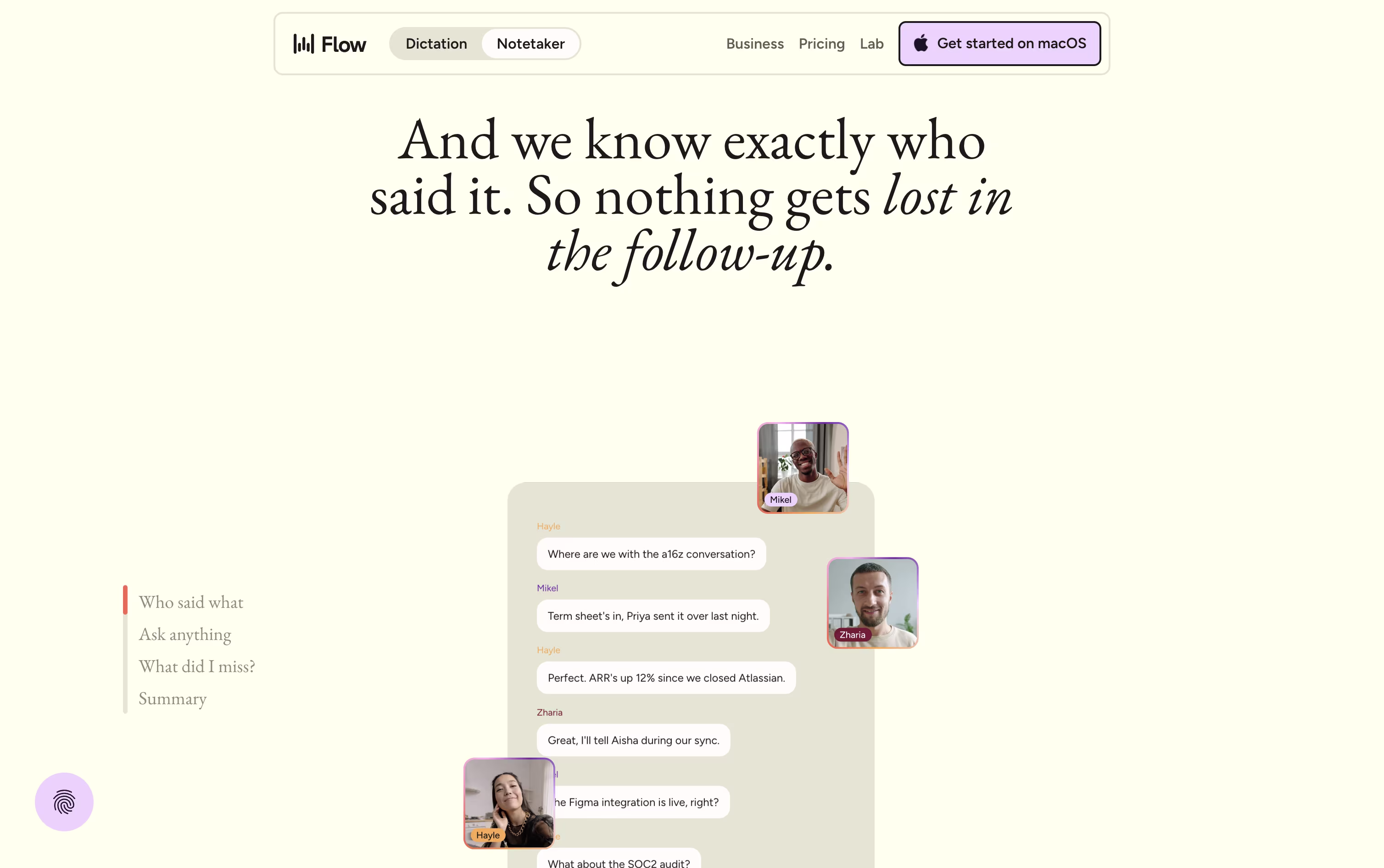 Wispr Notetaker screenshot 3