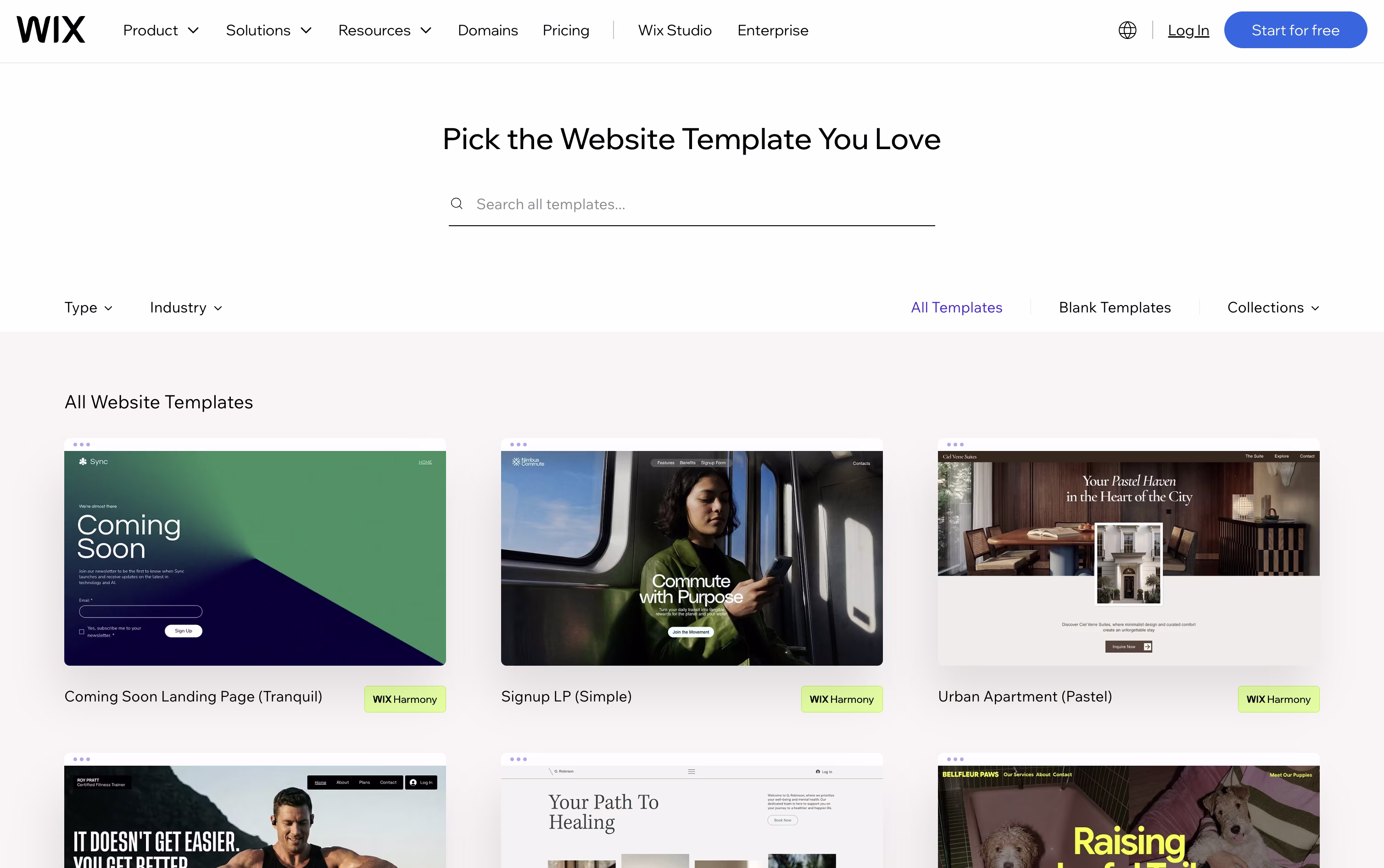 Wix screenshot 5