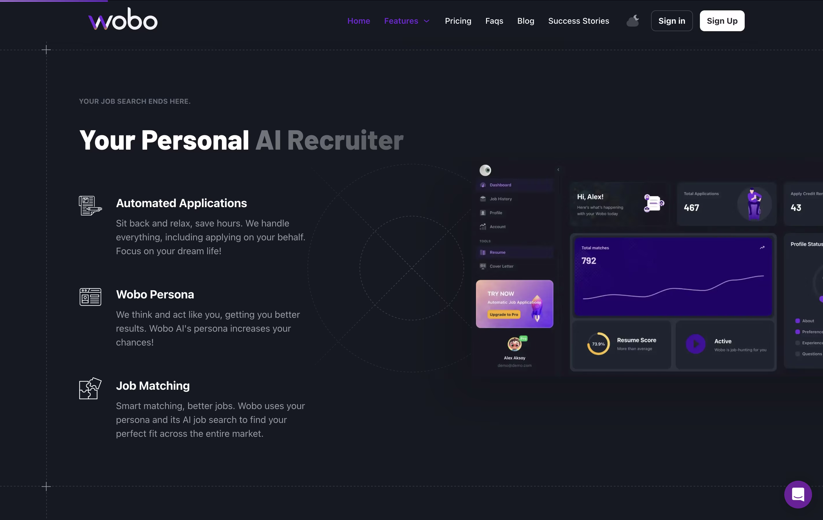 Wobo AI screenshot 2