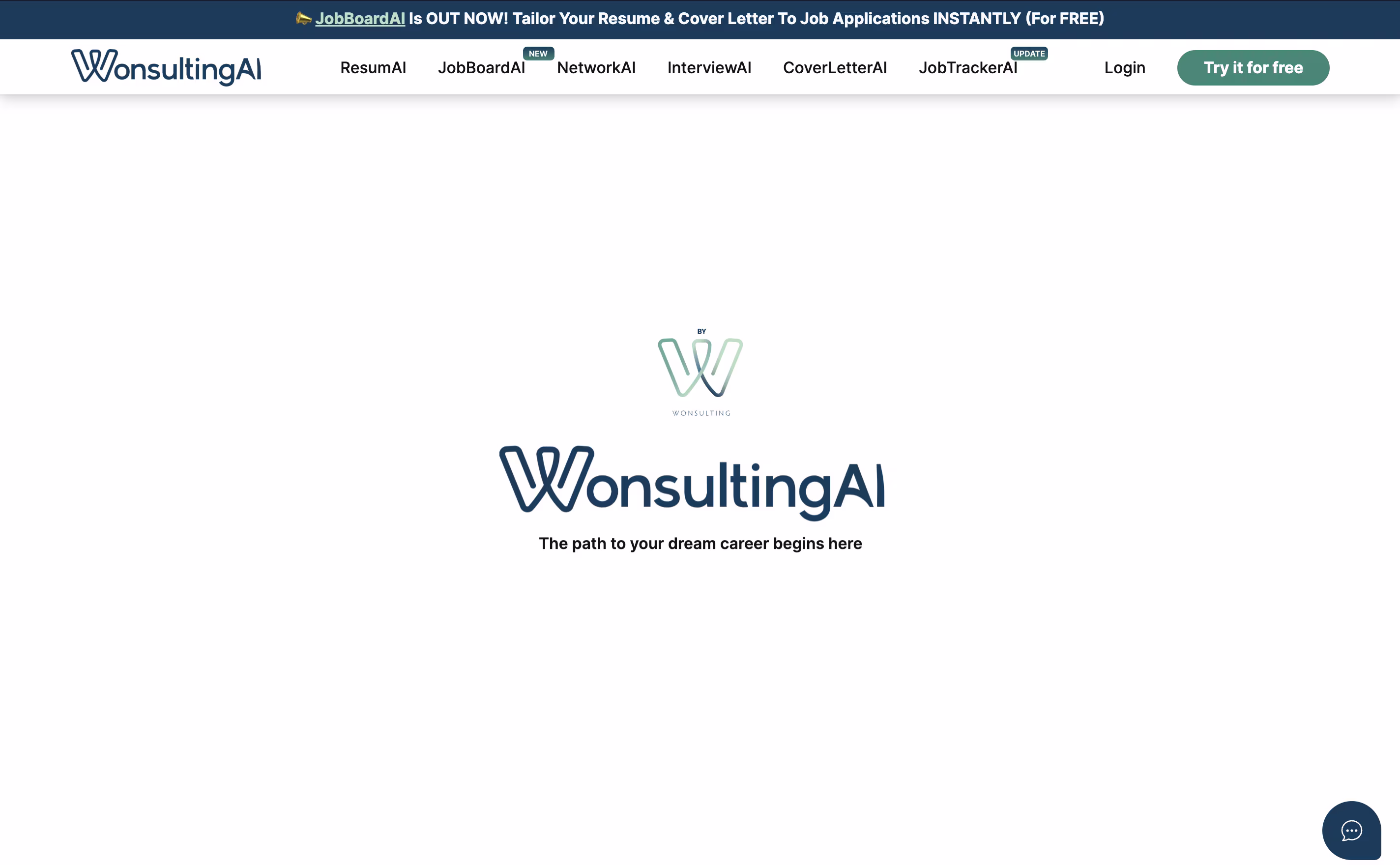 WonsultingAI screenshot 2