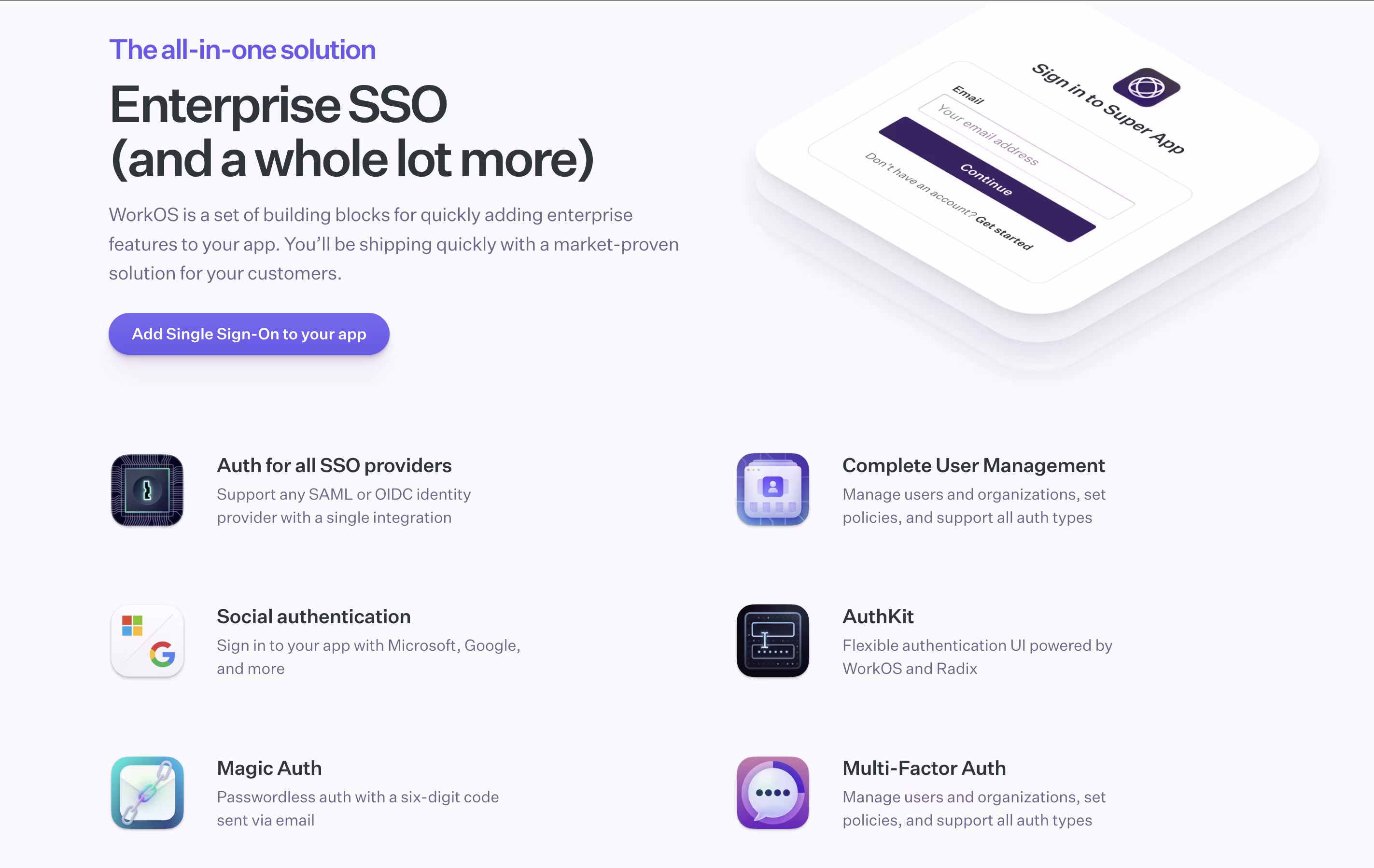 WorkOS screenshot 2