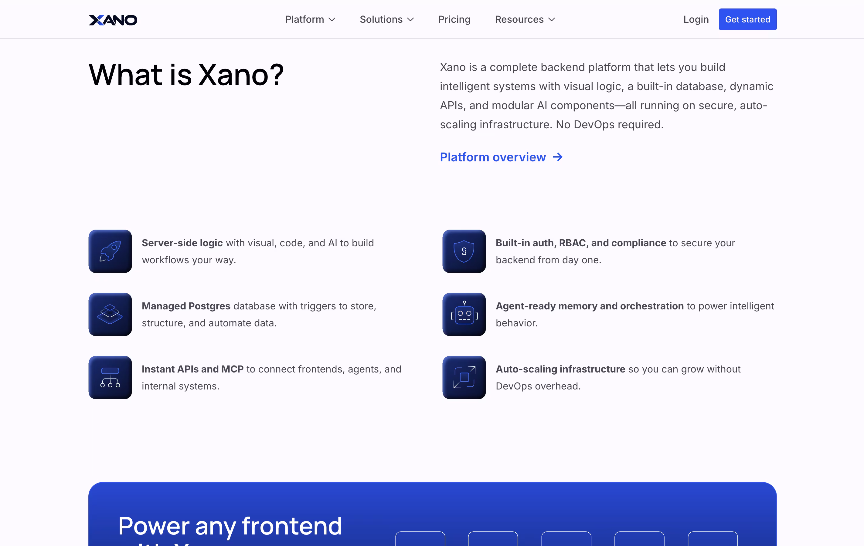 Xano screenshot 3