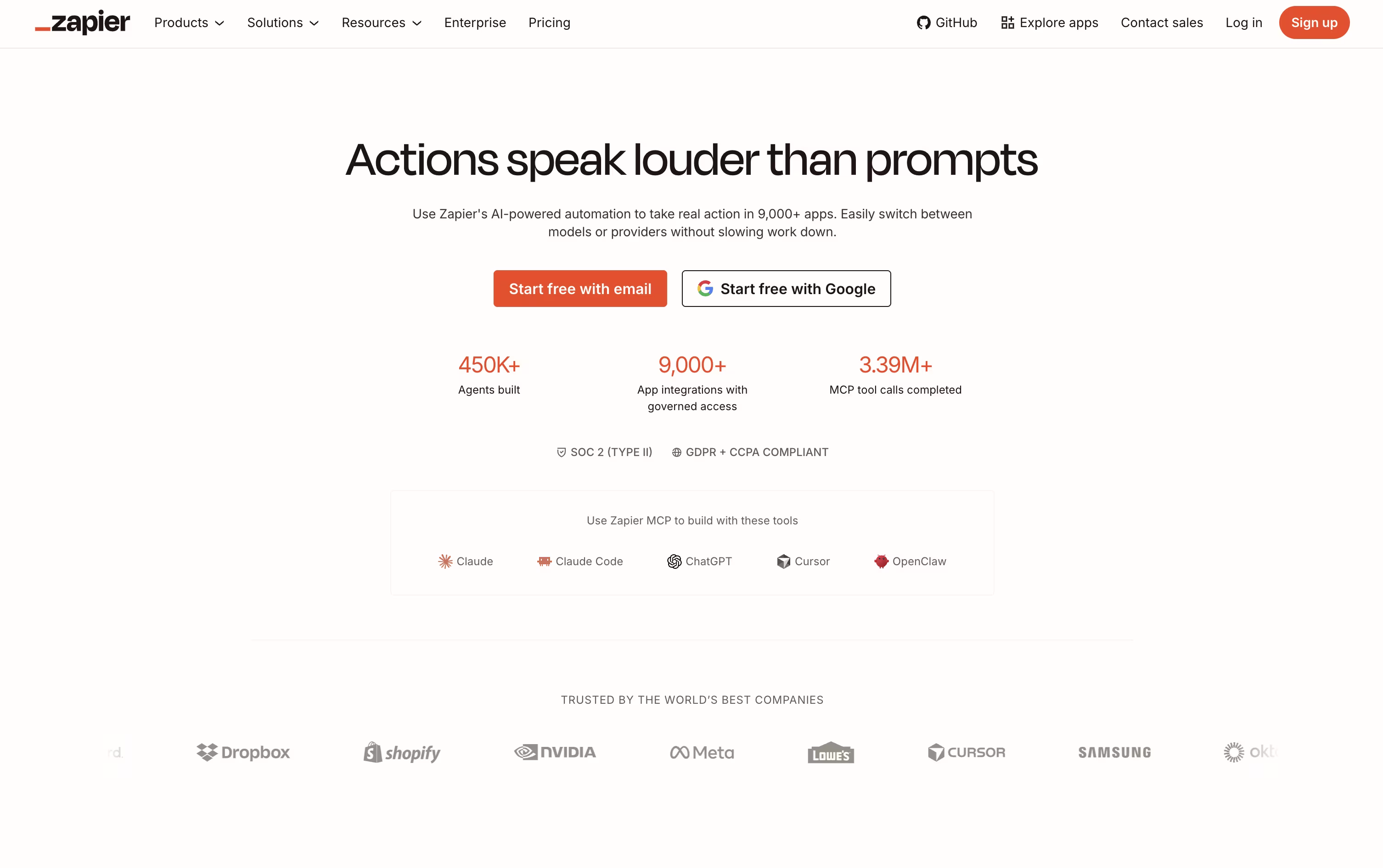 Zapier screenshot