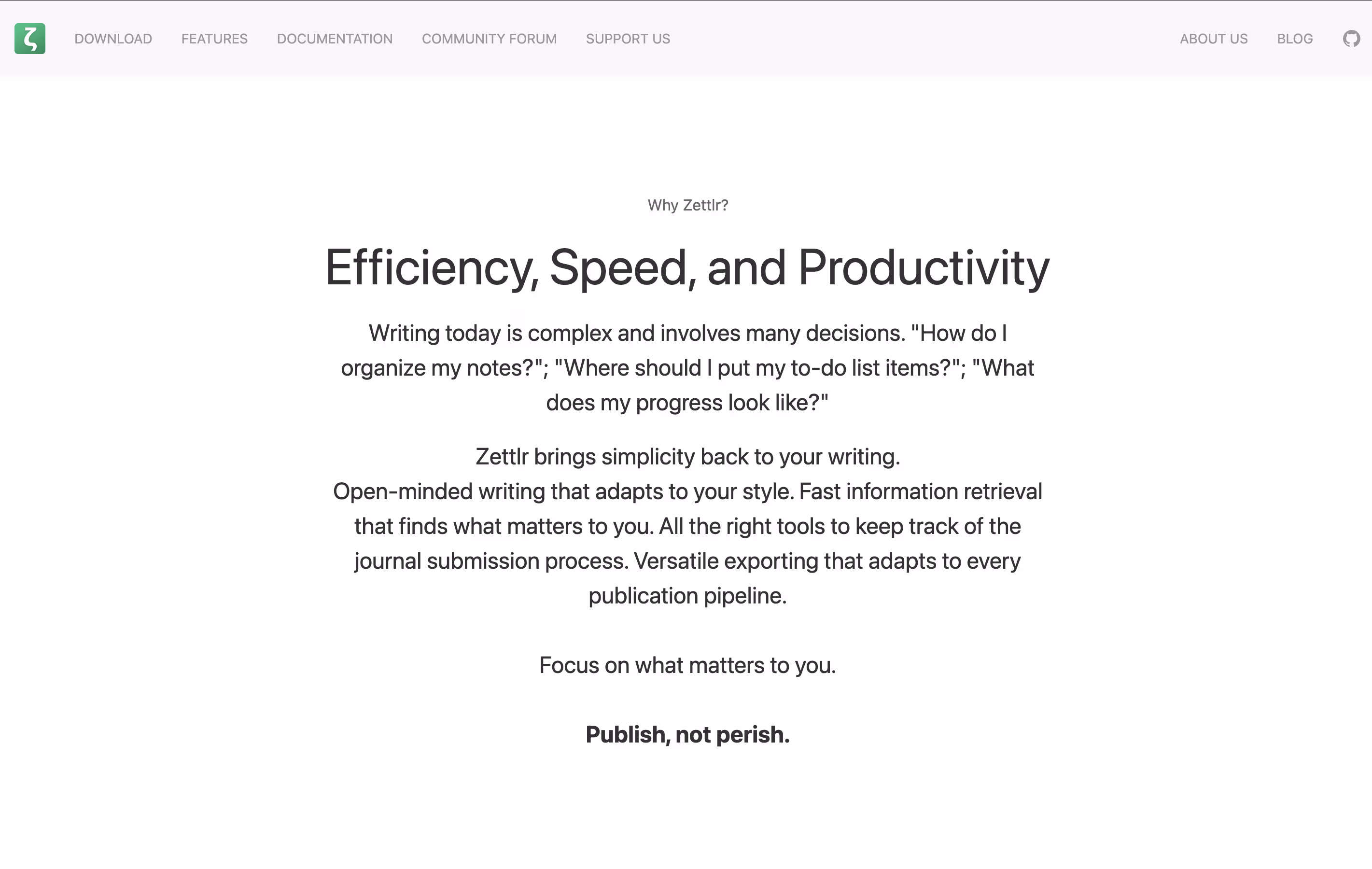 Zettlr screenshot 2