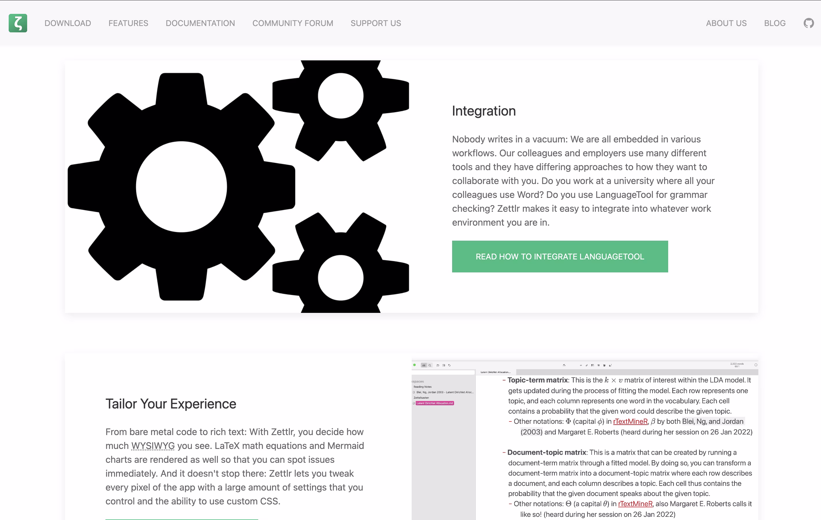 Zettlr screenshot 6