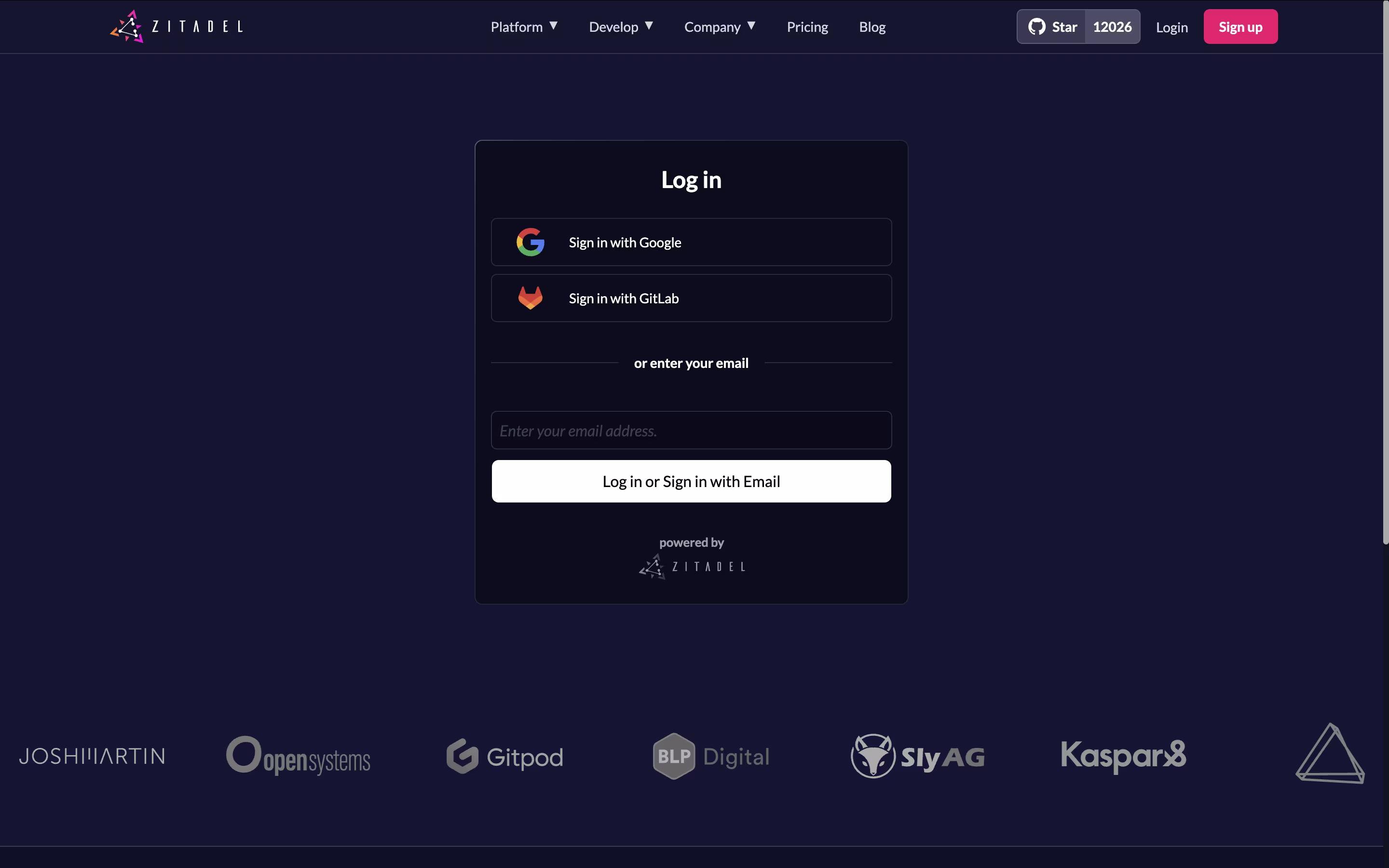 Zitadel screenshot 7