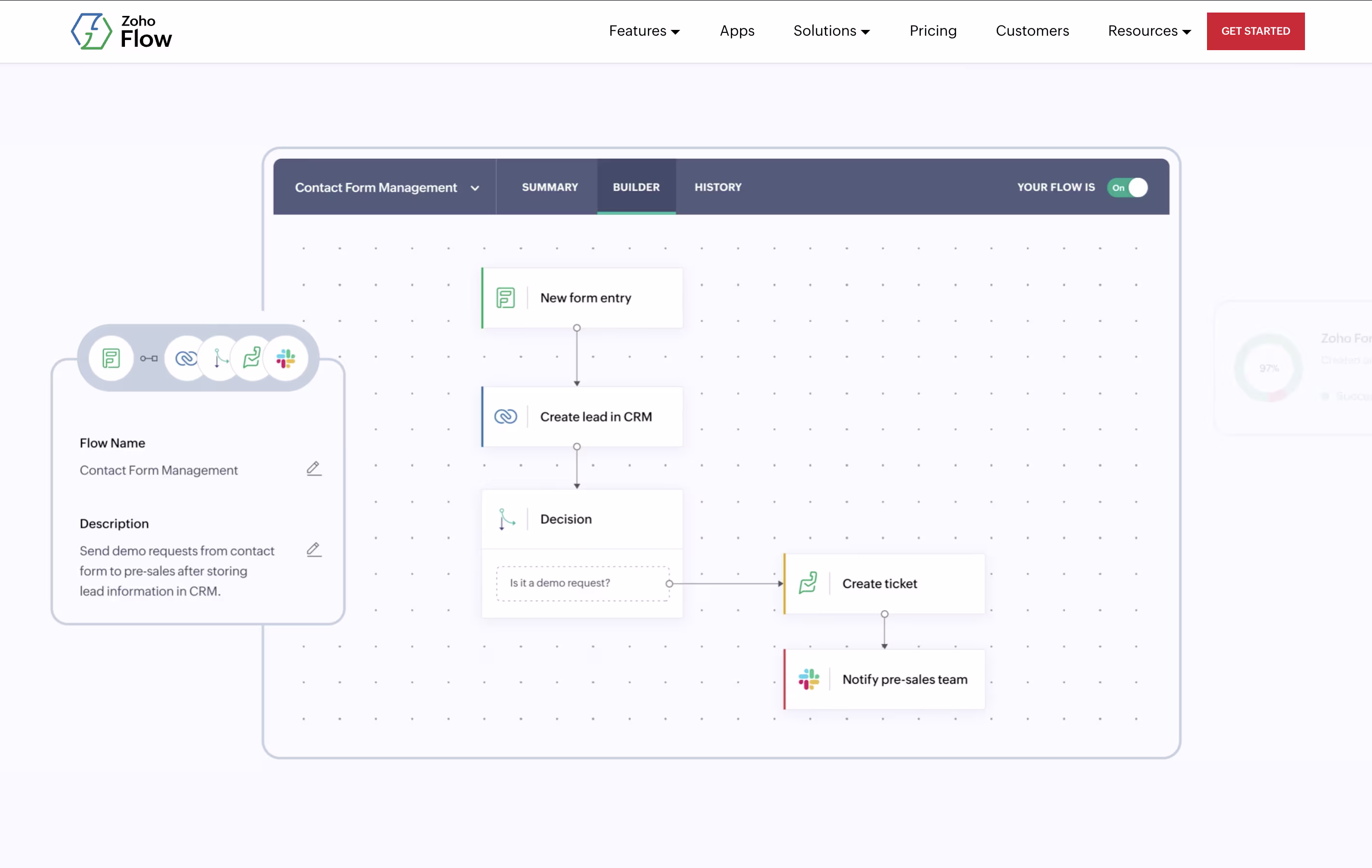 Zoho Flow screenshot 2