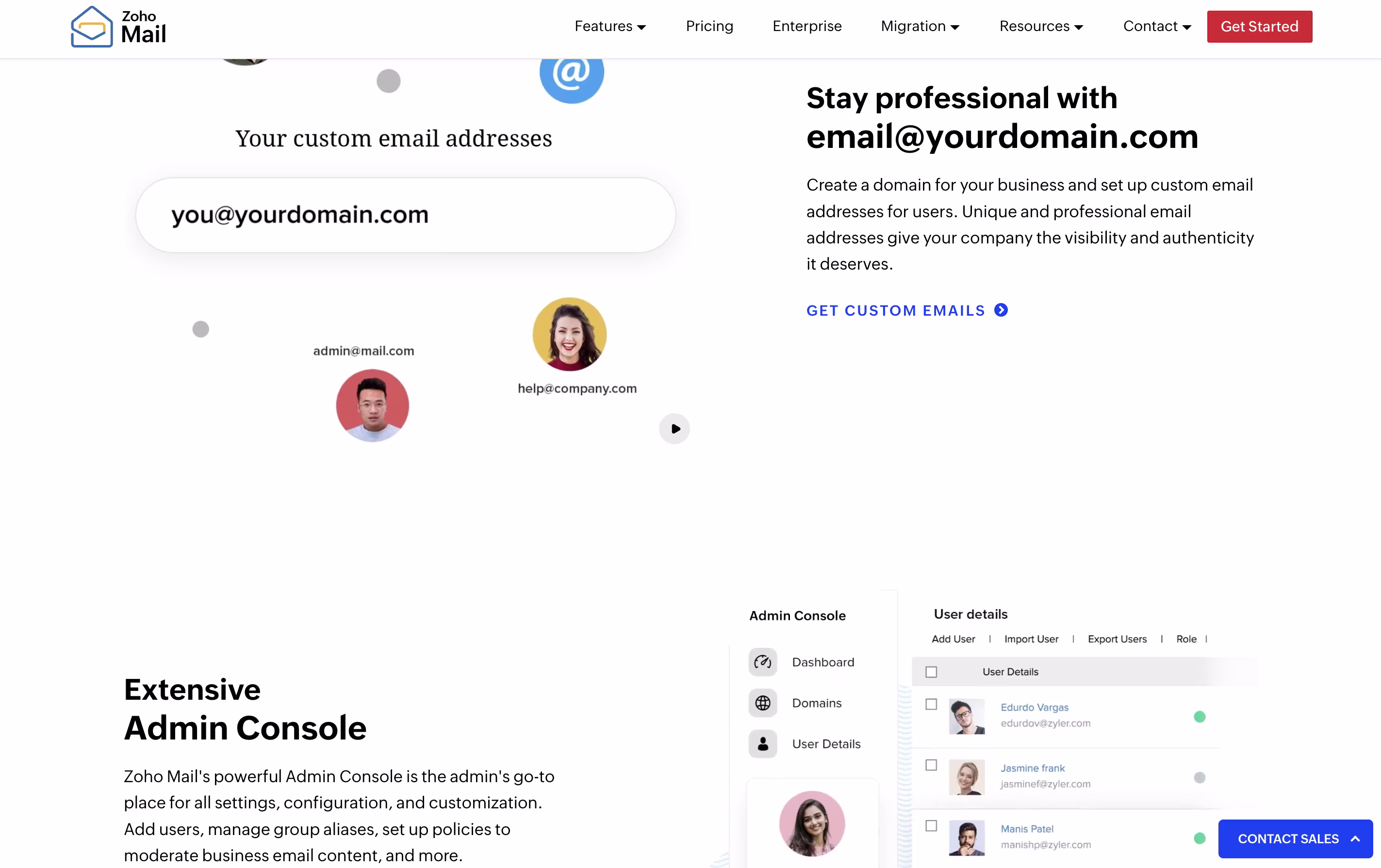 Zoho Mail screenshot 2