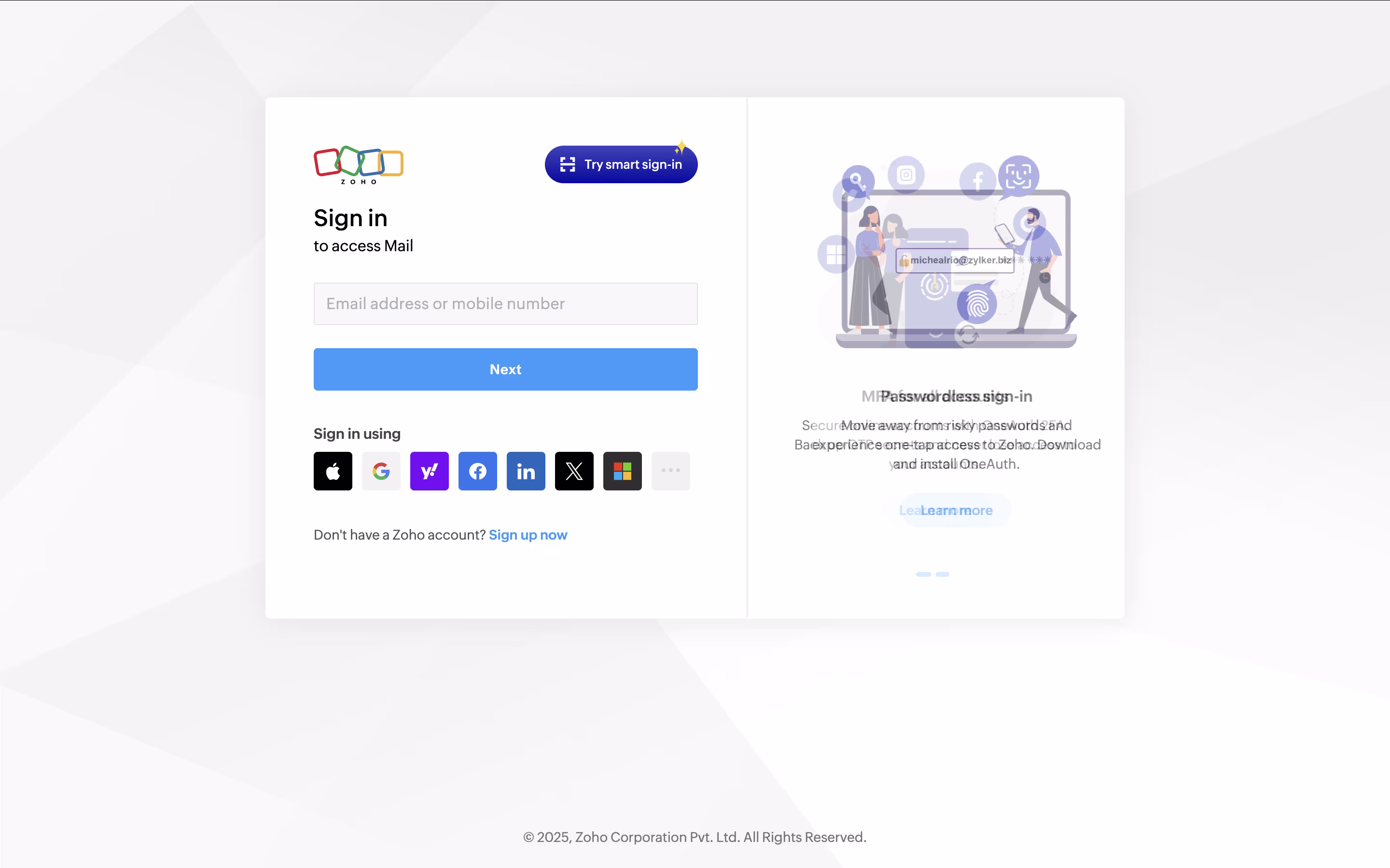 Zoho Mail screenshot 5